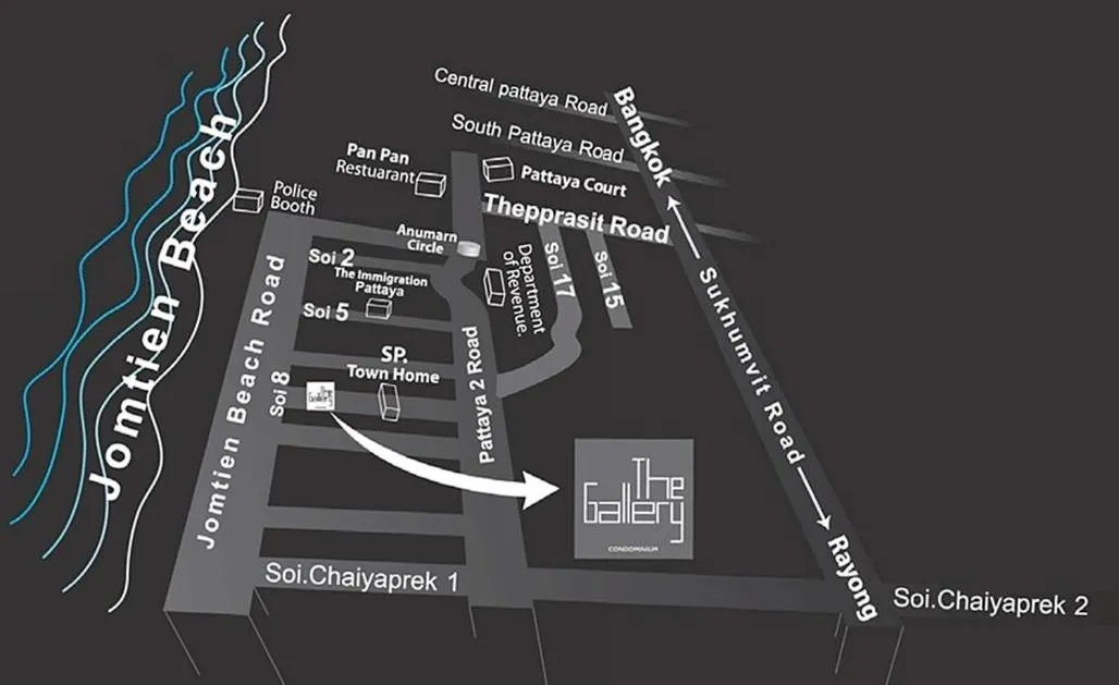 The Gallery Jomtien Beach Pattaya Boutique condo