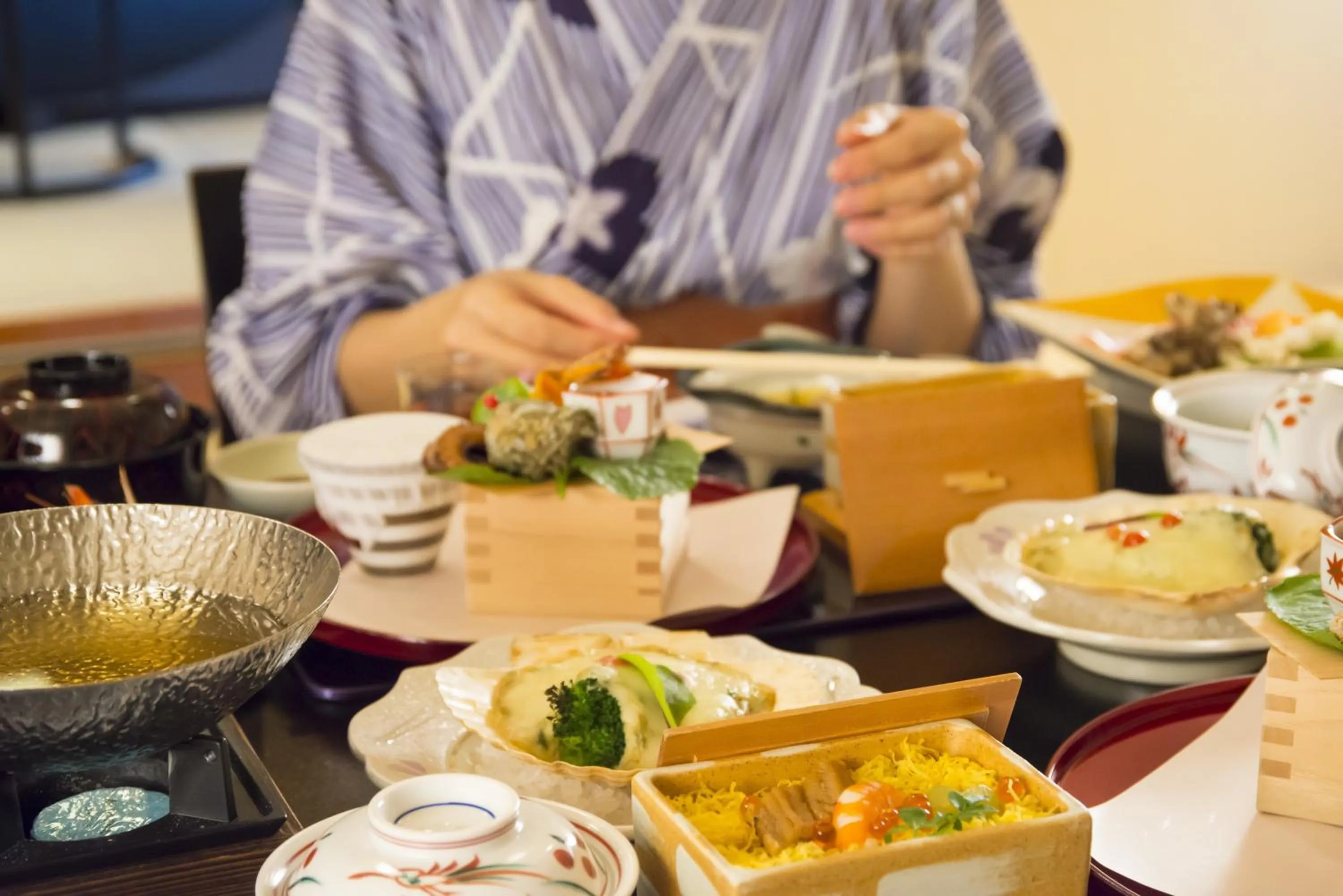 Food and drinks in Juhachiro