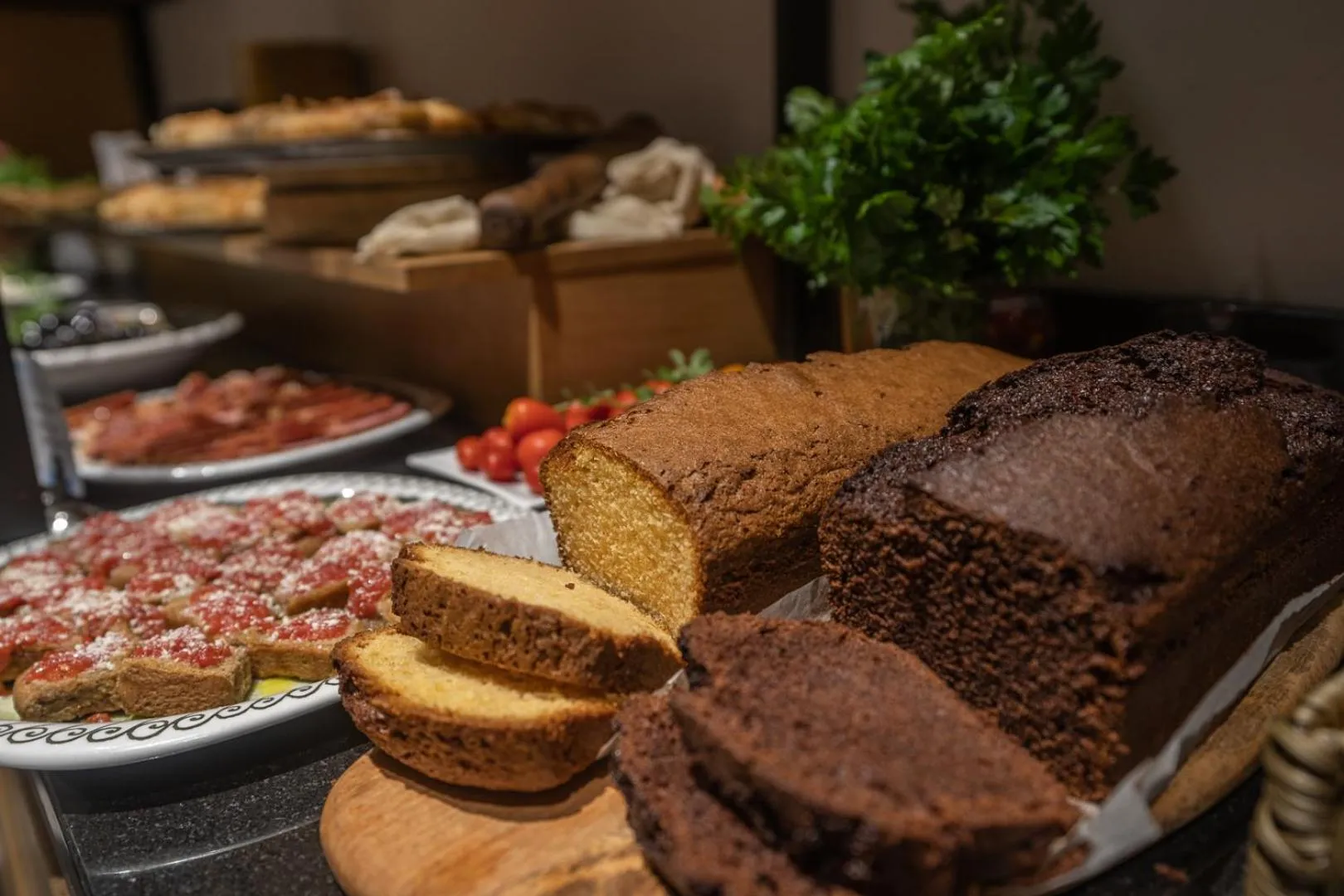 Buffet breakfast in Zoe Seaside Resort