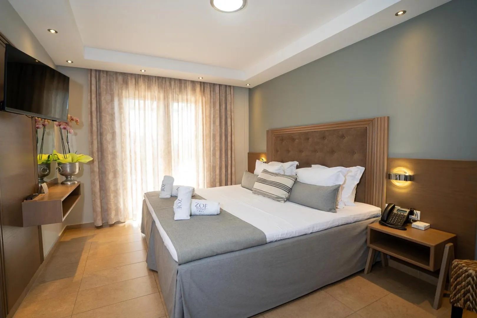 Bed in Zoe Seaside Resort