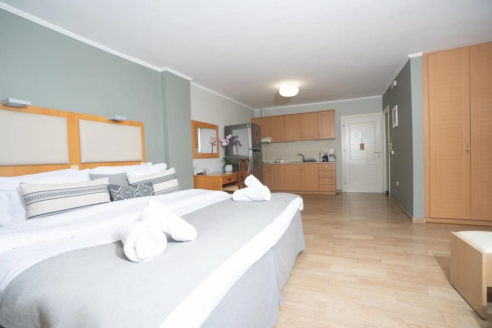 Bed in Zoe Seaside Resort