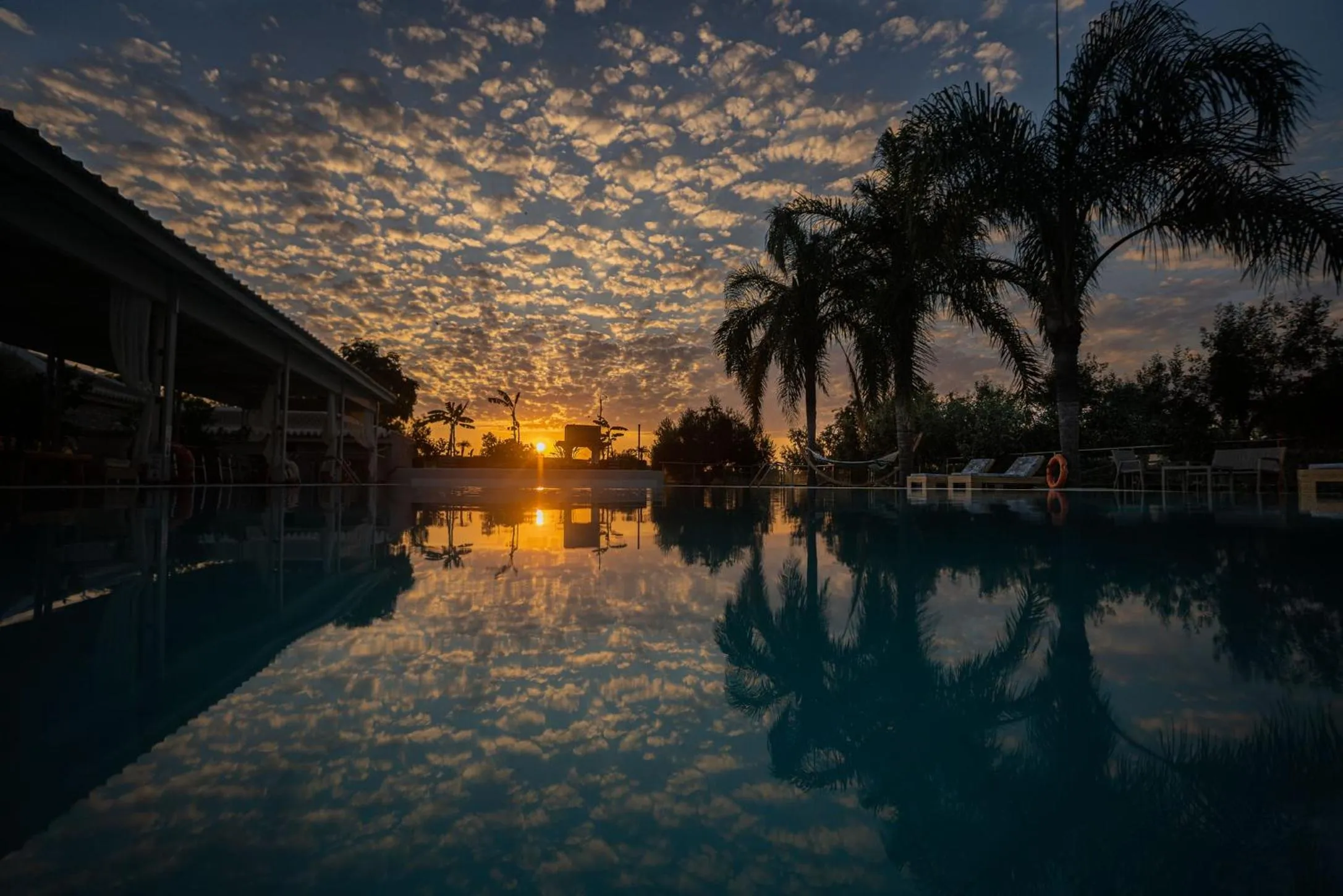 Swimming pool in Zoe Seaside Resort
