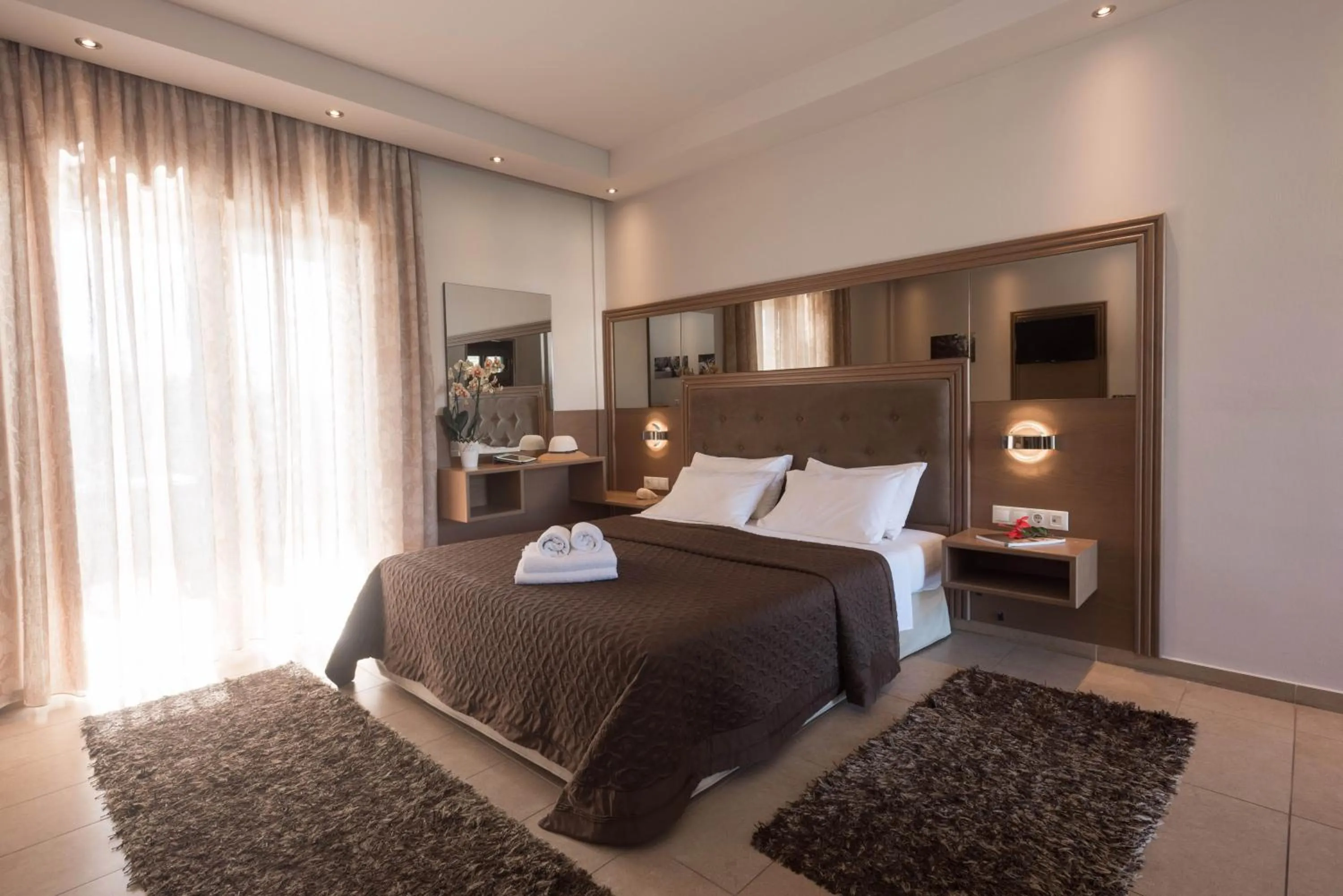 Bed in Zoe Seaside Resort