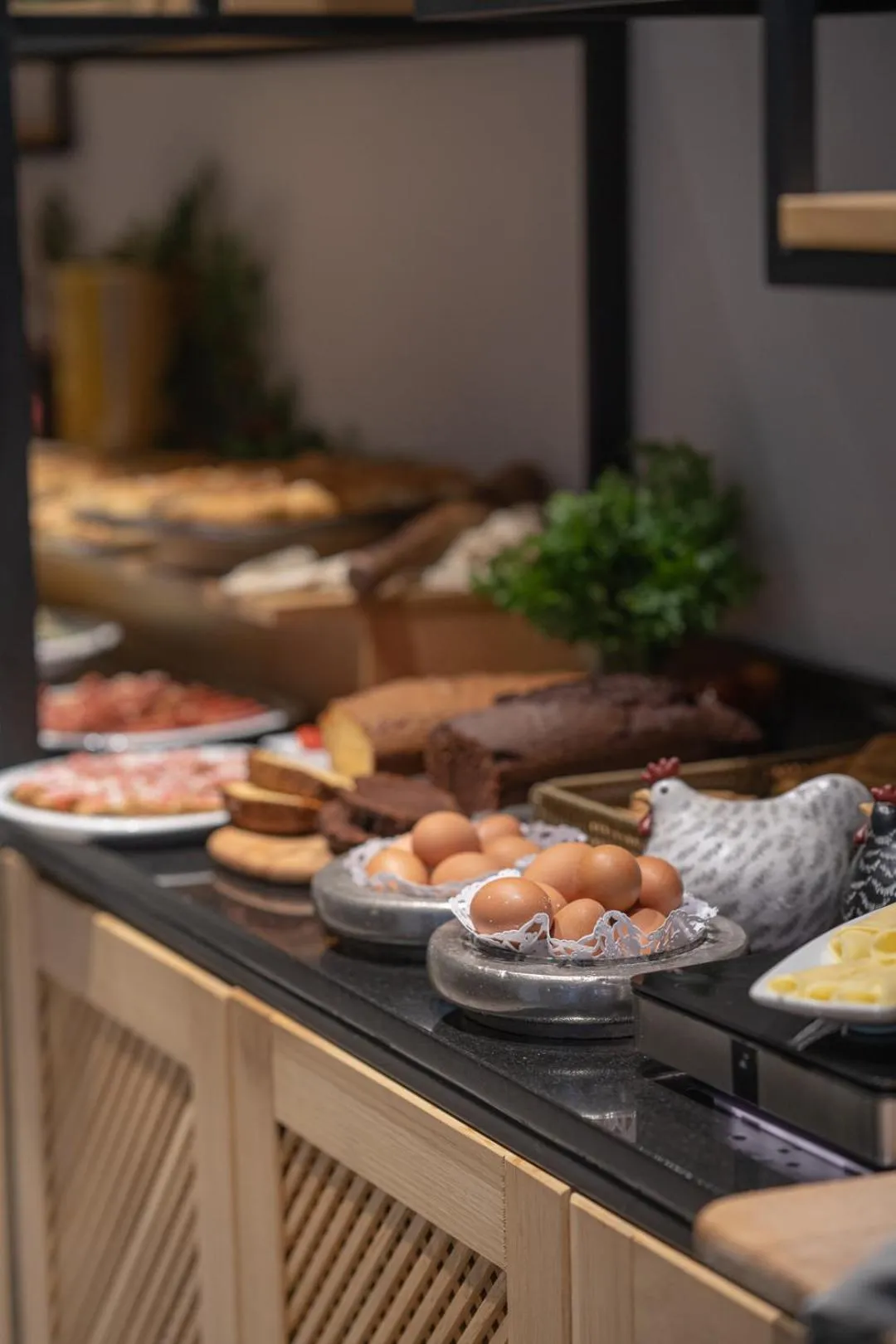 Buffet breakfast in Zoe Seaside Resort