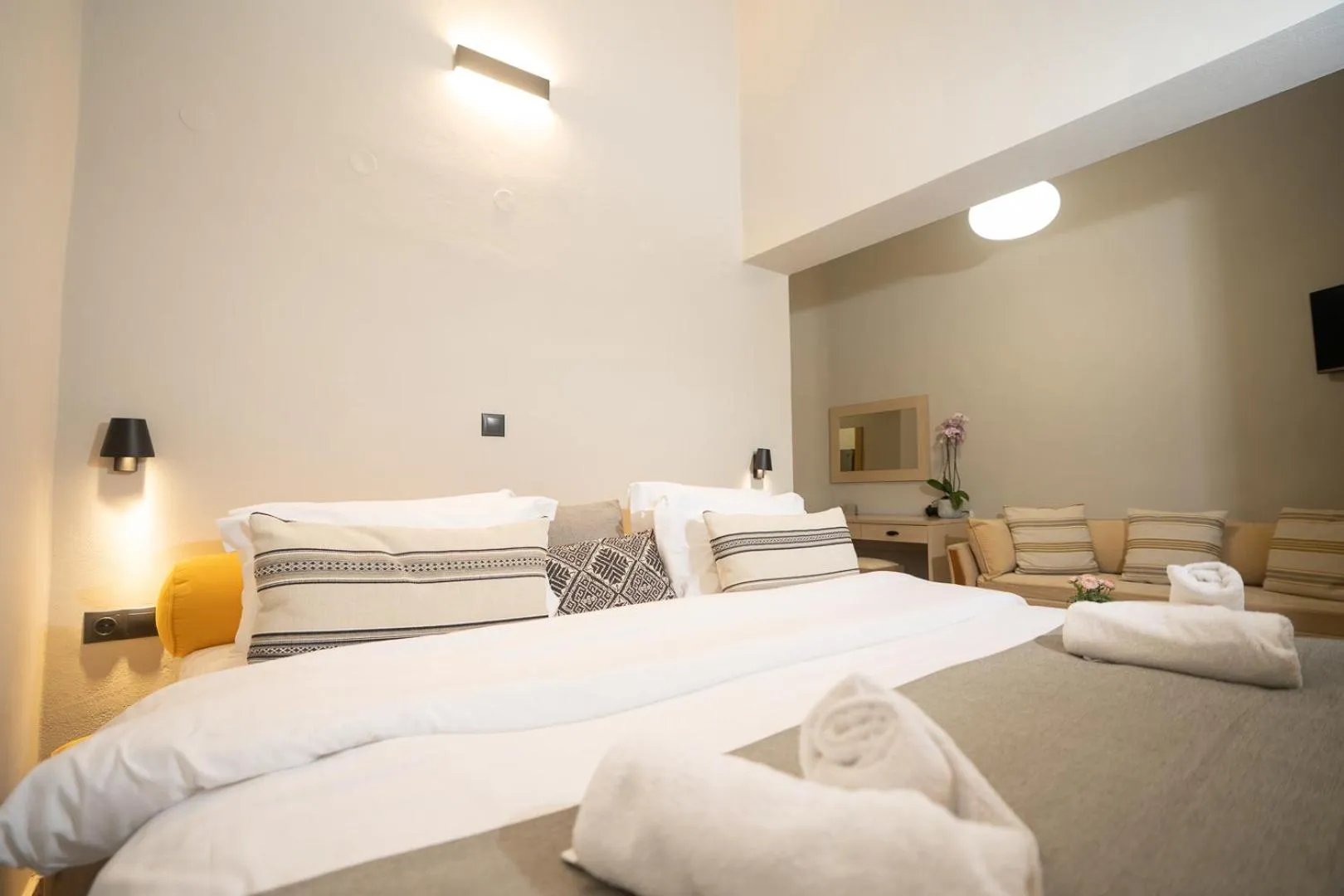 Bed in Zoe Seaside Resort