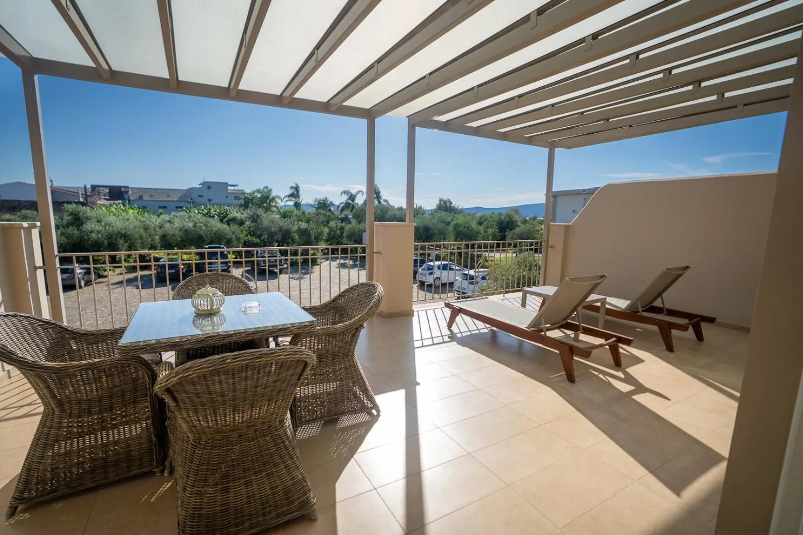 Patio in Zoe Seaside Resort