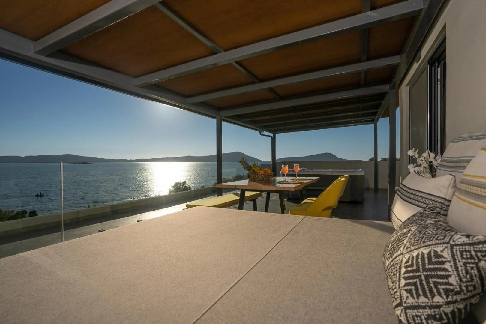 Hot Tub in Zoe Seaside Resort