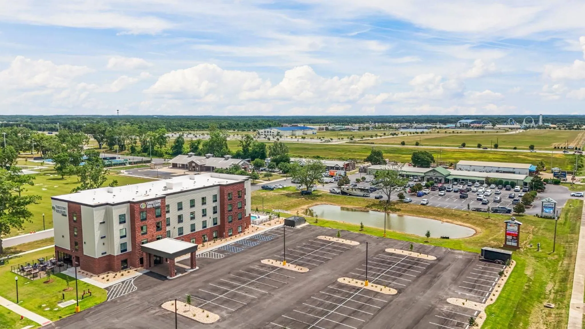 Property building in Cobblestone Hotel & Suites - Foley