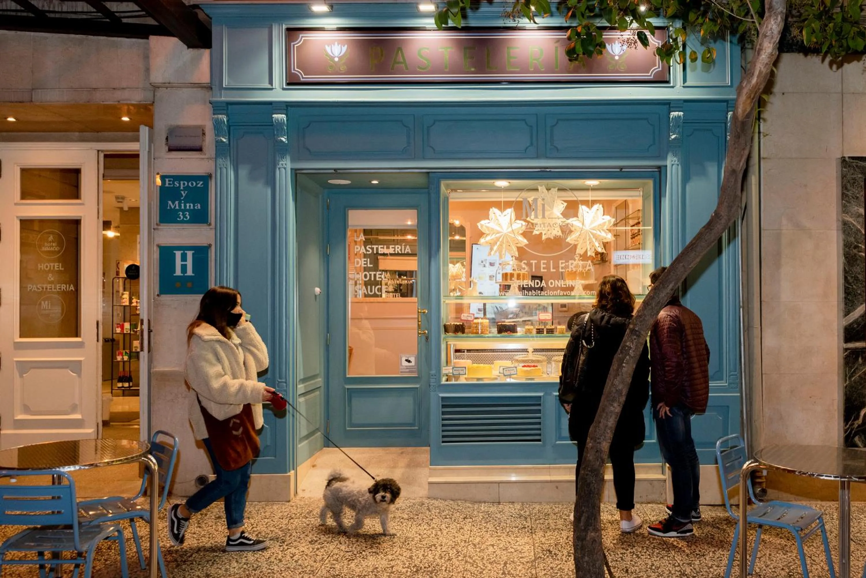 Facade/entrance in Hotel Sauce