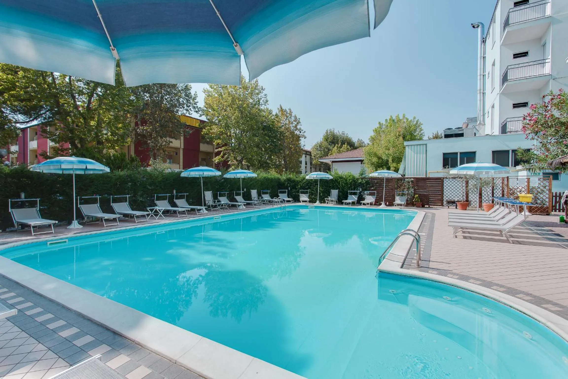 Swimming pool in Hotel Foglieri