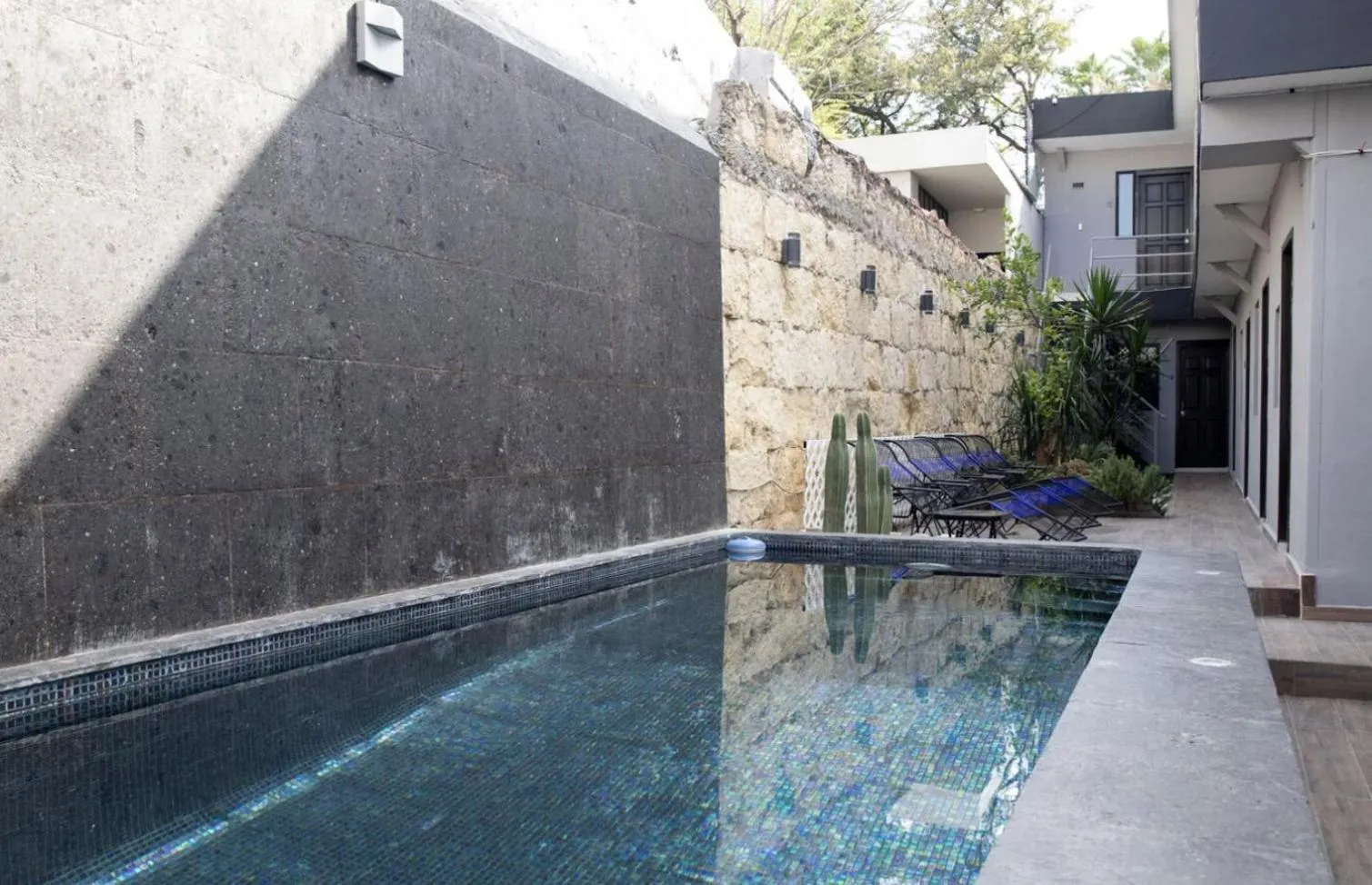 Pool view in Adhoc Boutique Barrio Antiguo