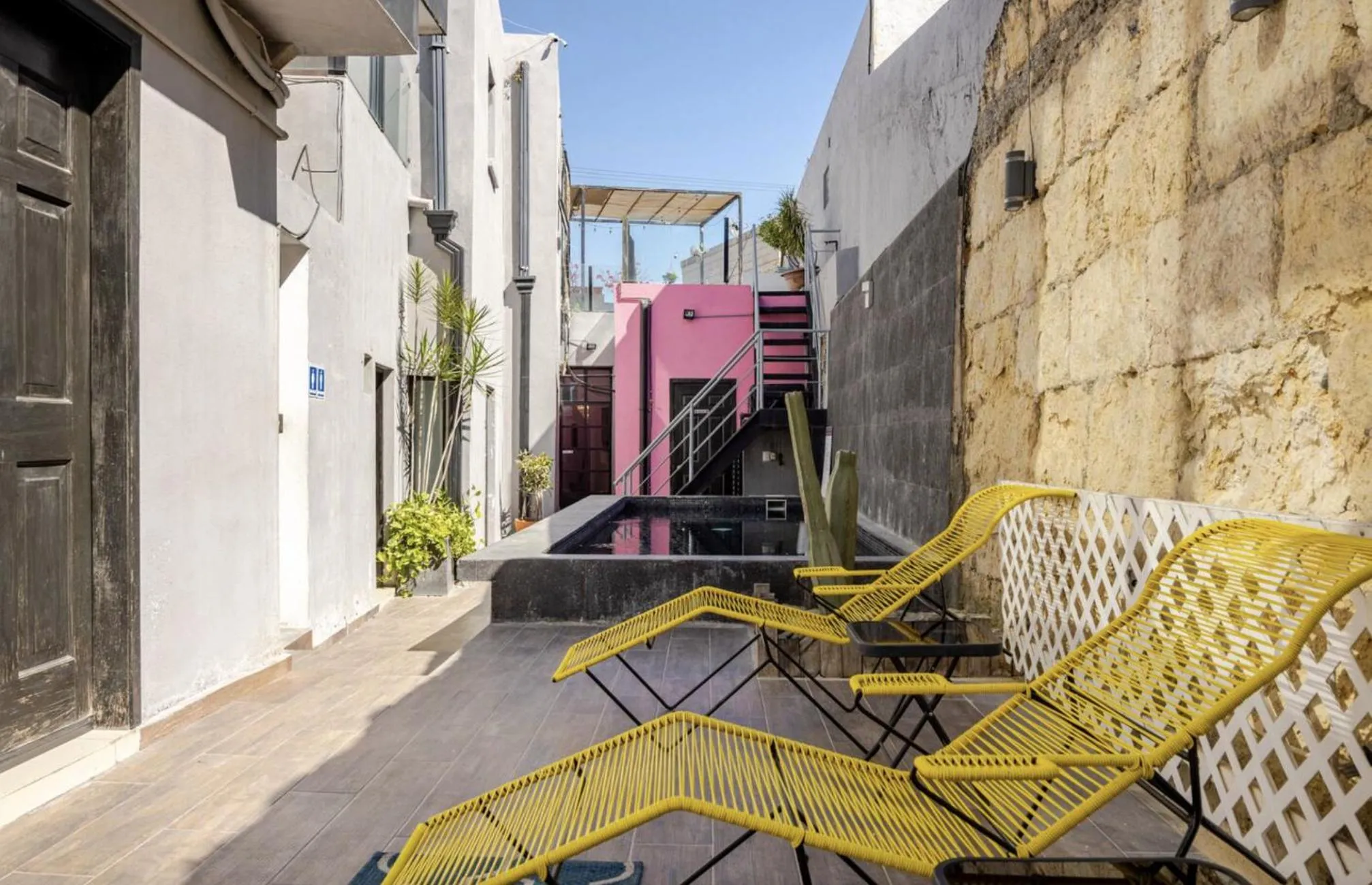 Pool view in Adhoc Boutique Barrio Antiguo