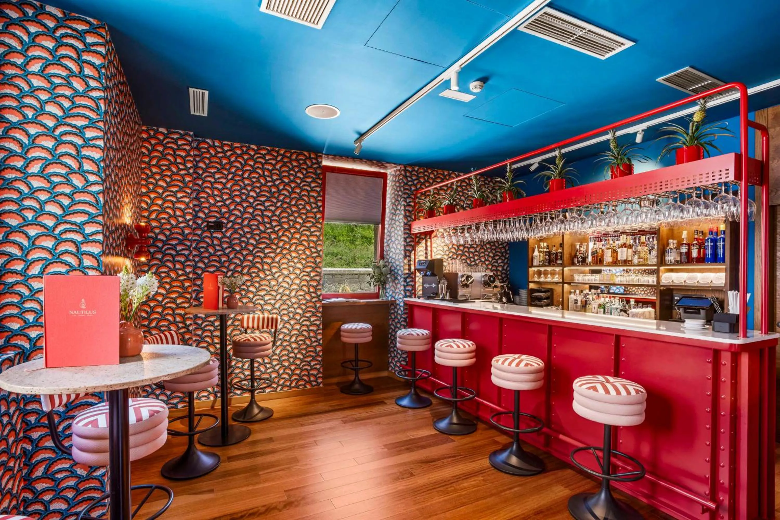 Lounge or bar in Hotel Boutique Faro Silleiro