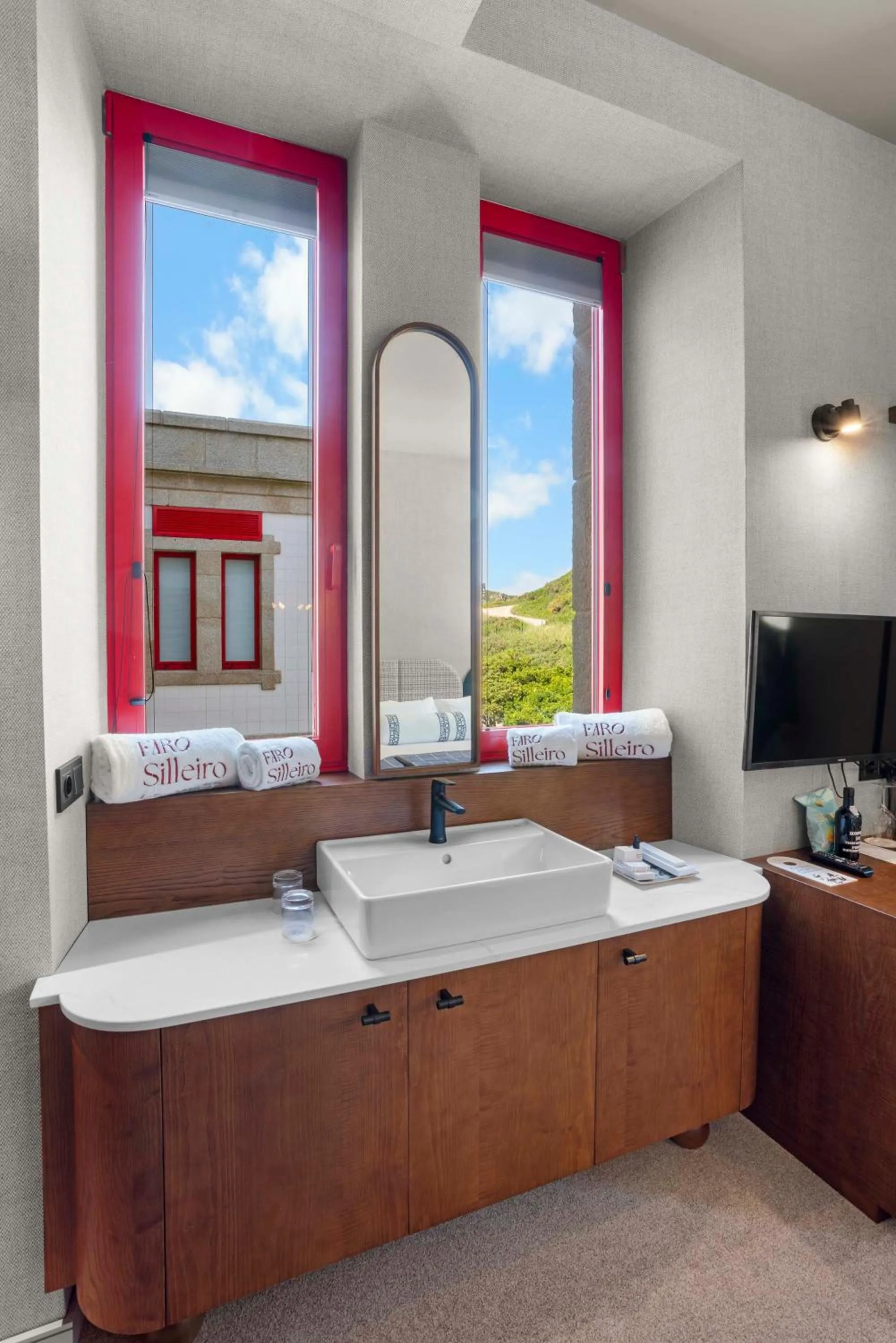 Bed in Hotel Boutique Faro Silleiro