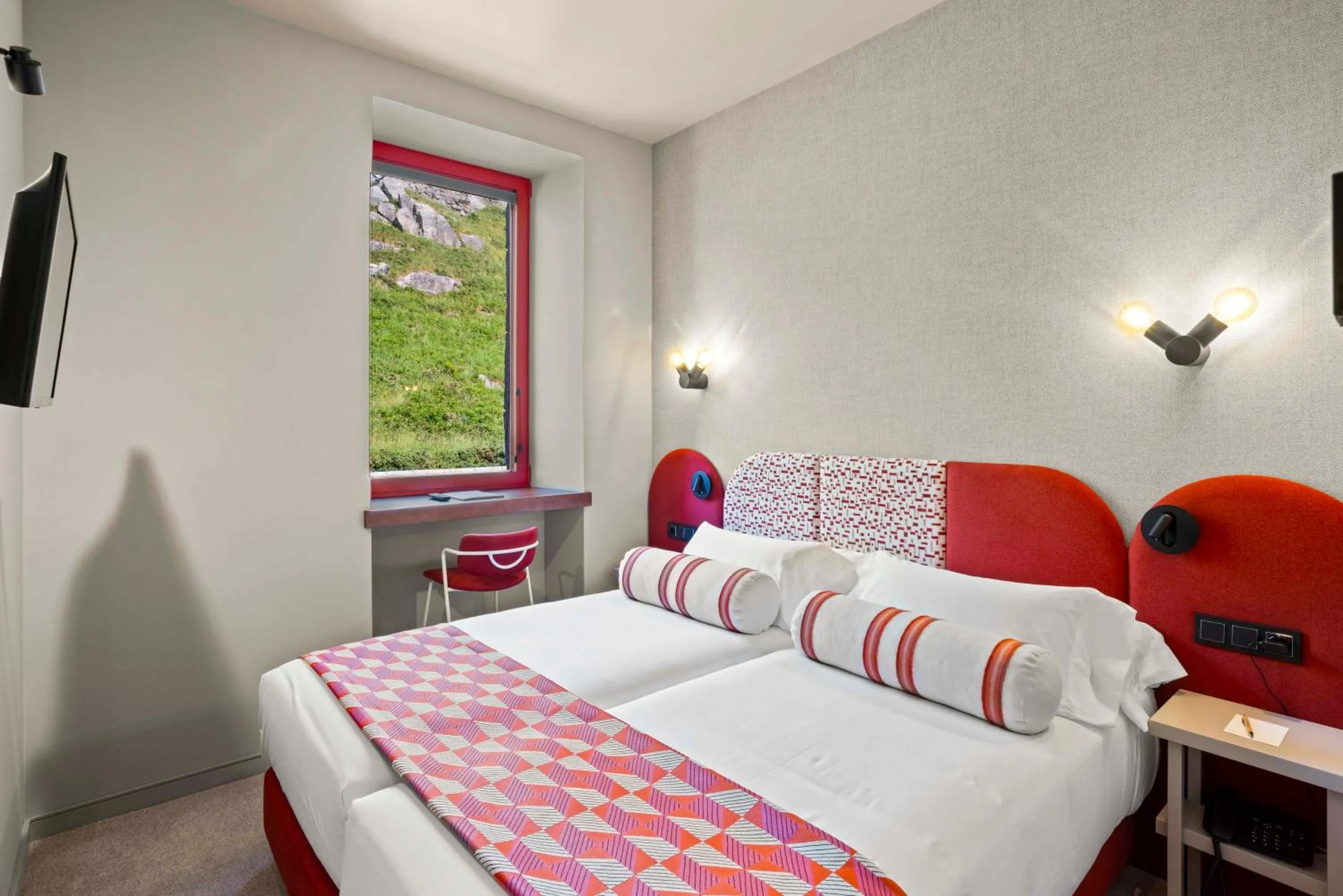 Bed in Hotel Boutique Faro Silleiro