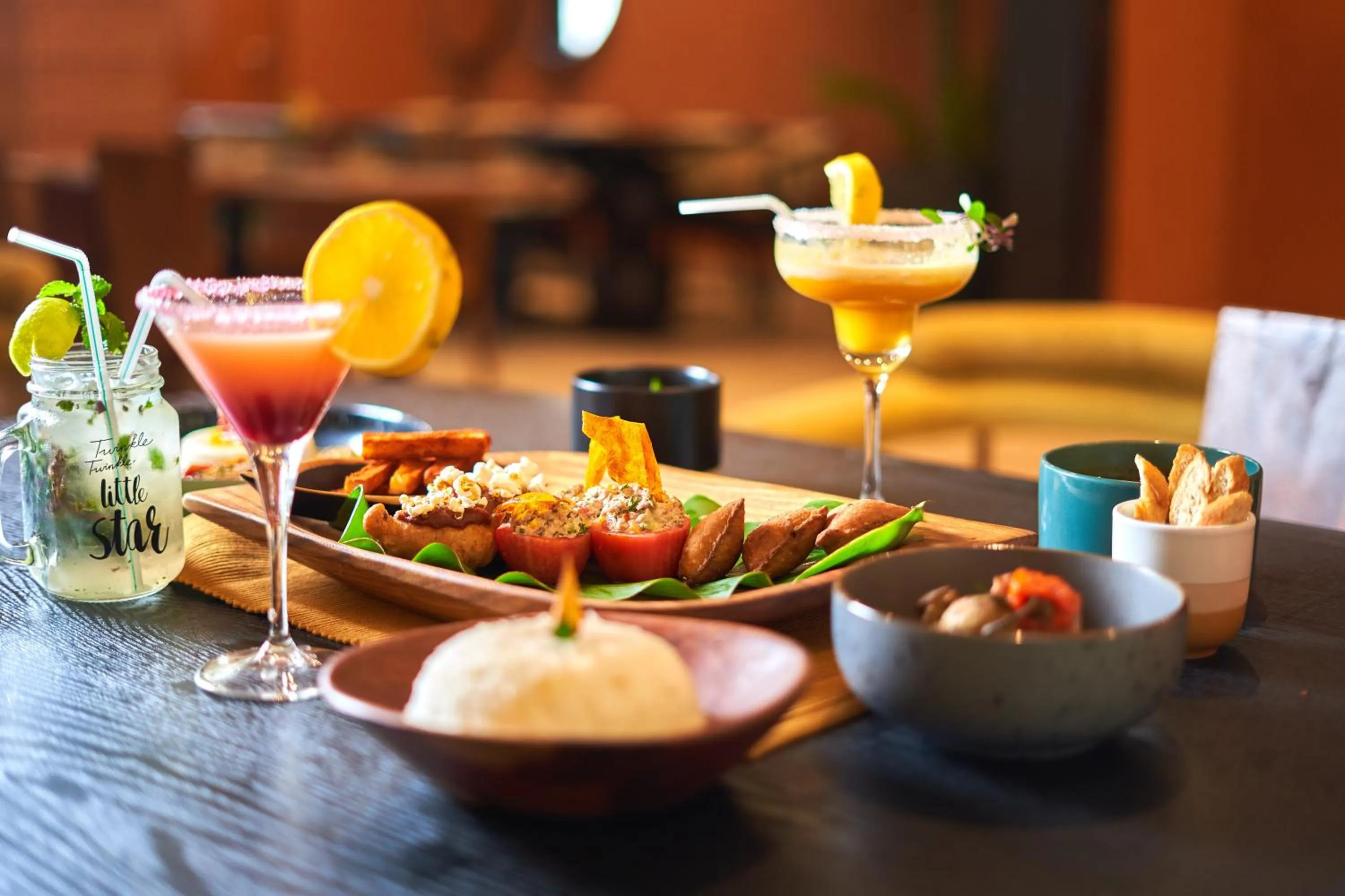 Food and drinks in ONOMO Hotel Bamako