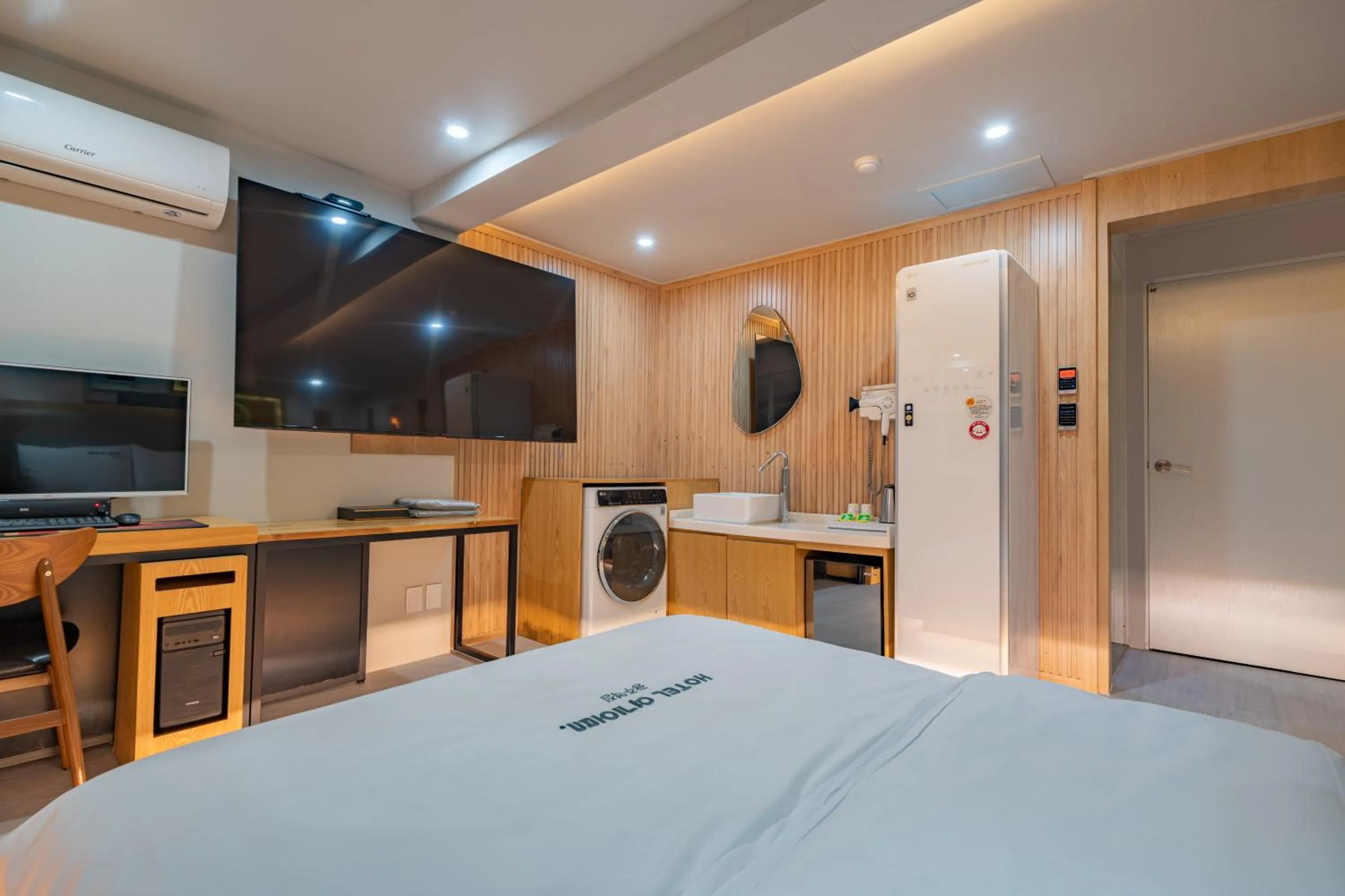 Bedroom, Bed in Hotel Yoegieottae Gwangju Station