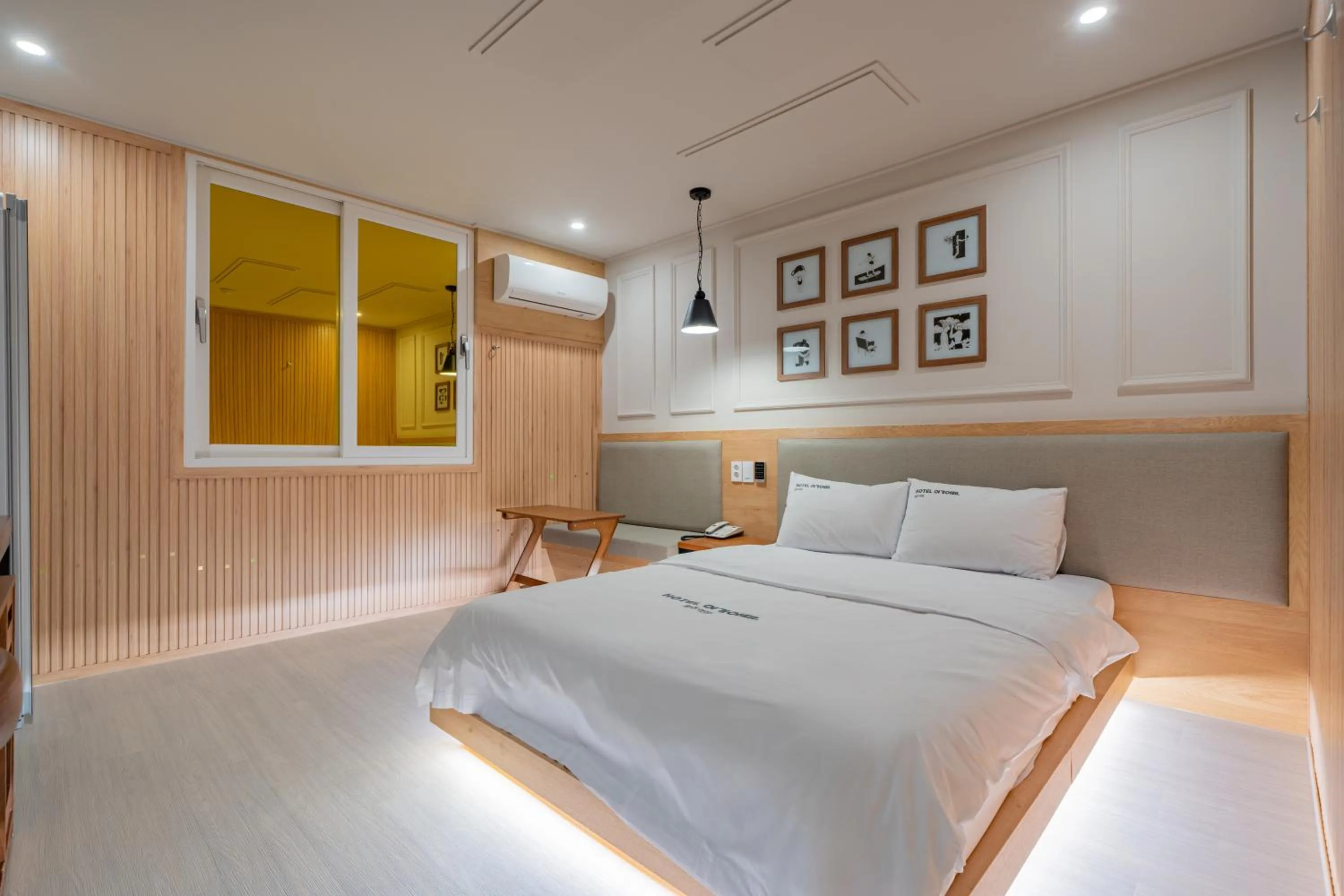 Bed in Hotel Yoegieottae Gwangju Station