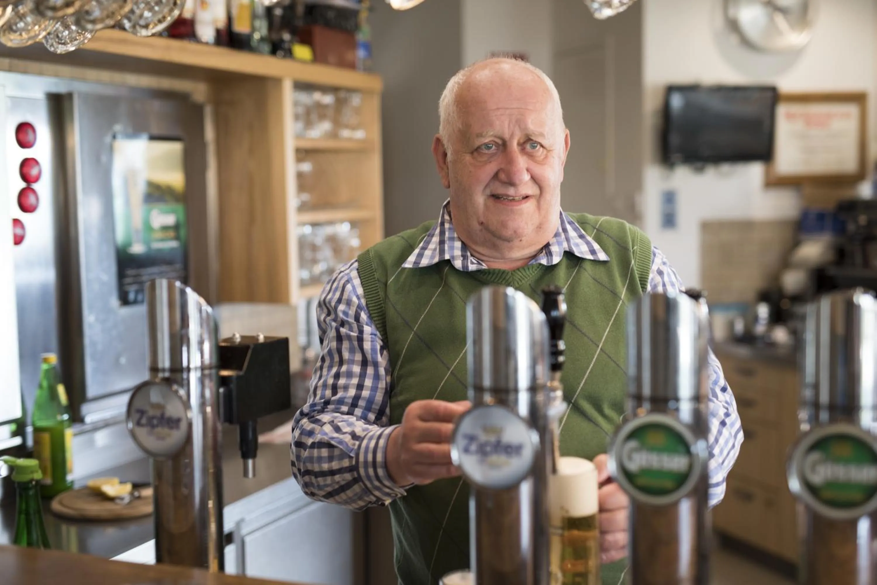 Staff in Langs Wirtshaus