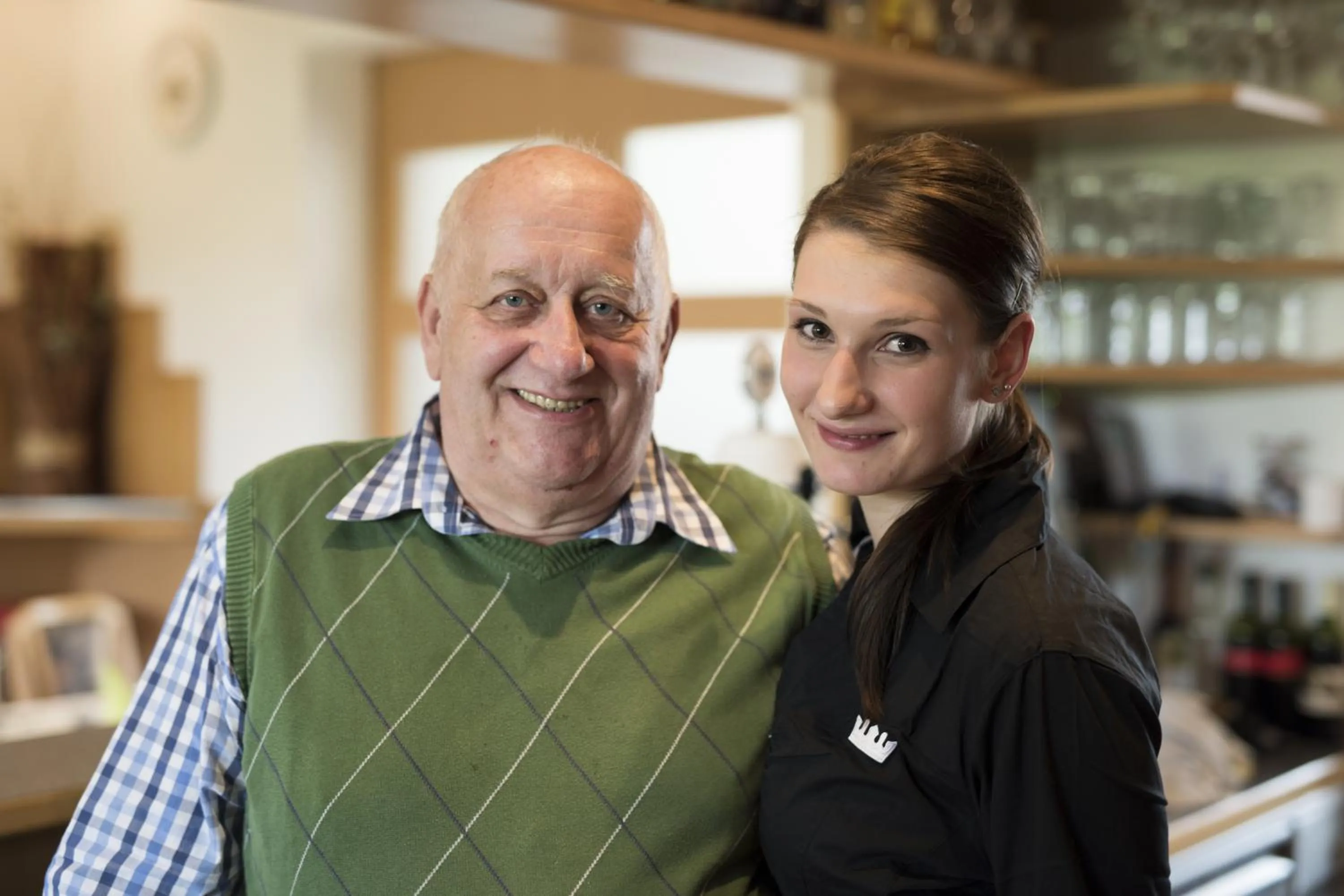 Staff in Langs Wirtshaus