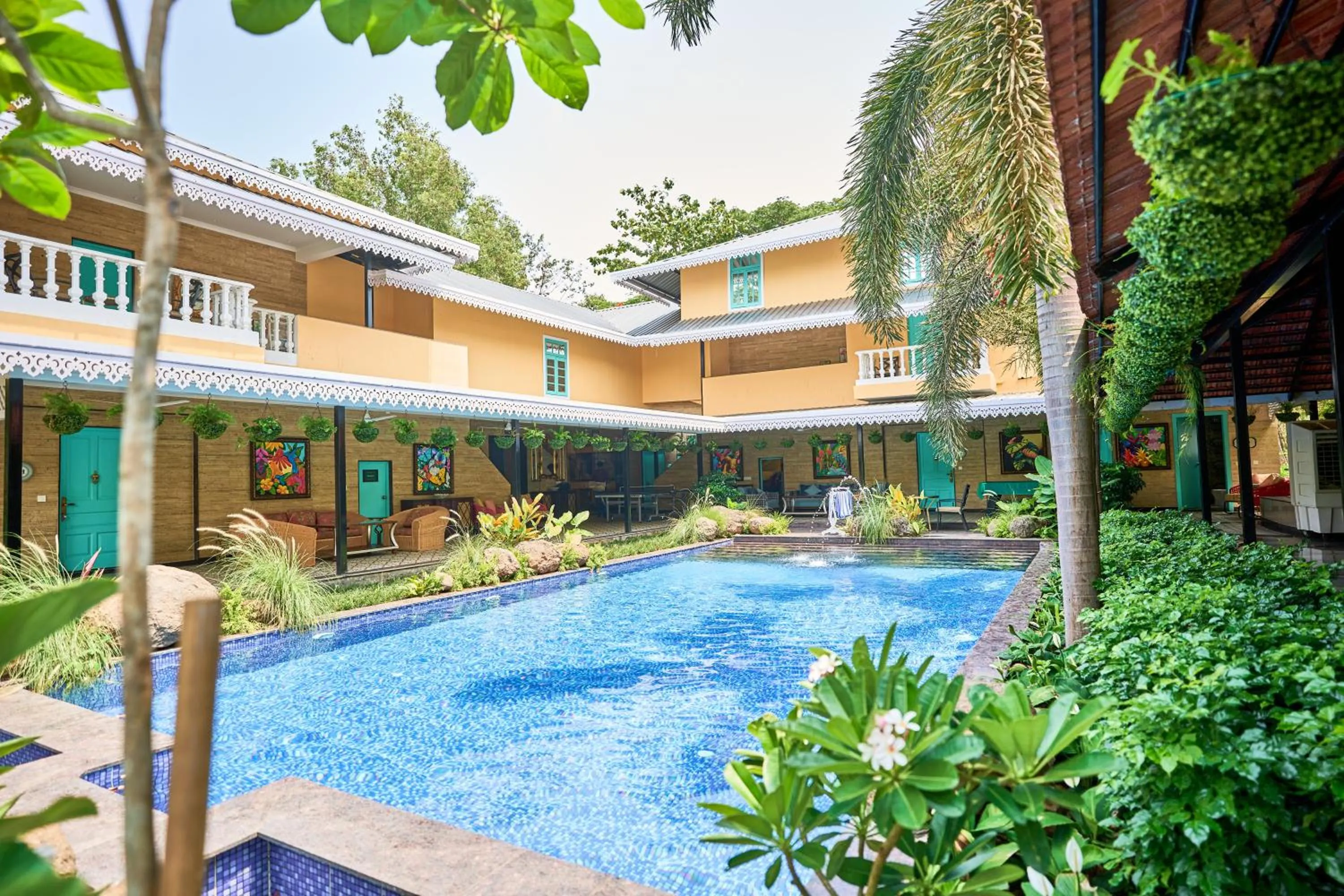 Swimming pool in Mayfair Manor Alibag