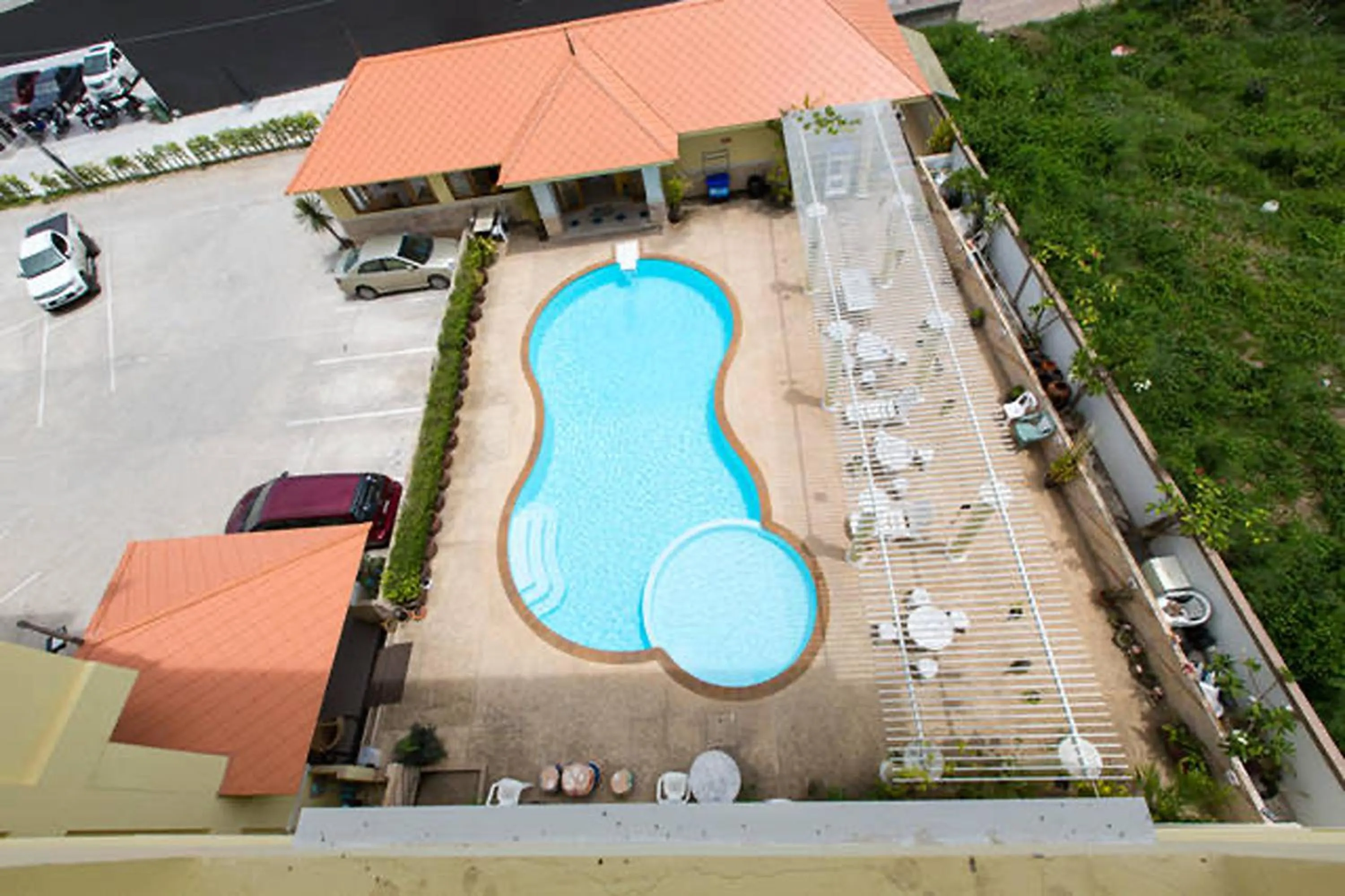 Swimming pool in Eco Hostel Hua Hin