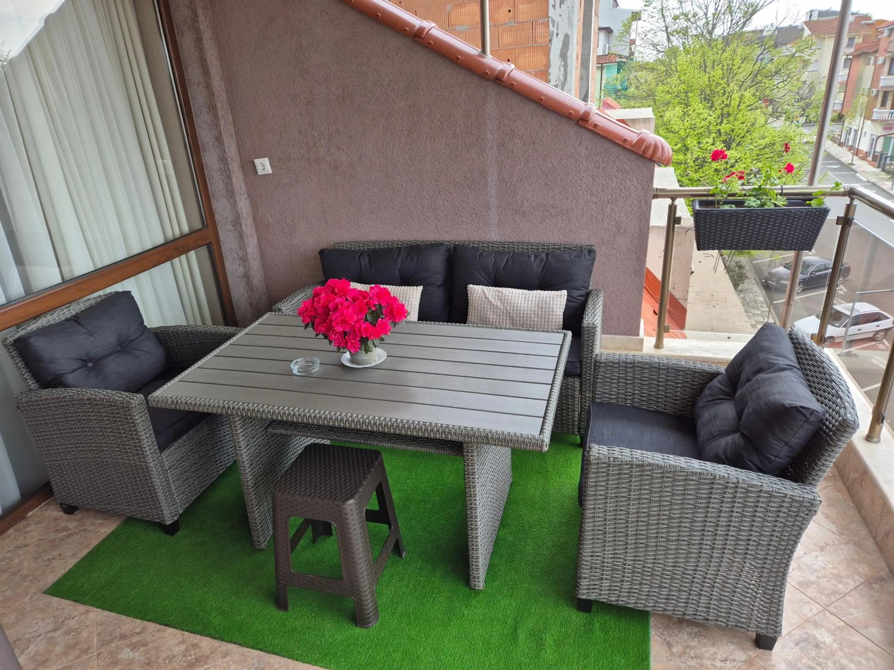 Balcony/Terrace in Hotel Lazur