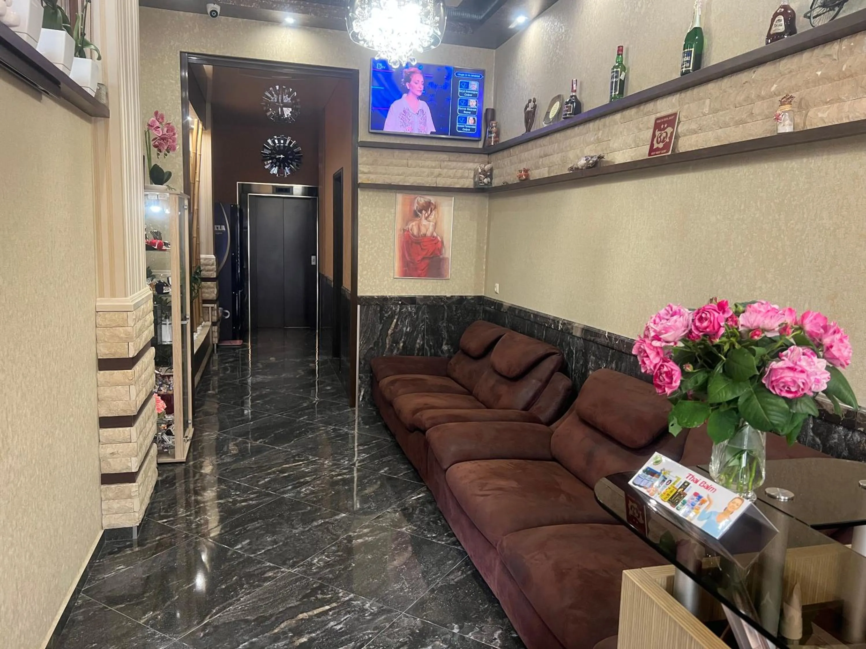 Lobby or reception in Hotel Lazur