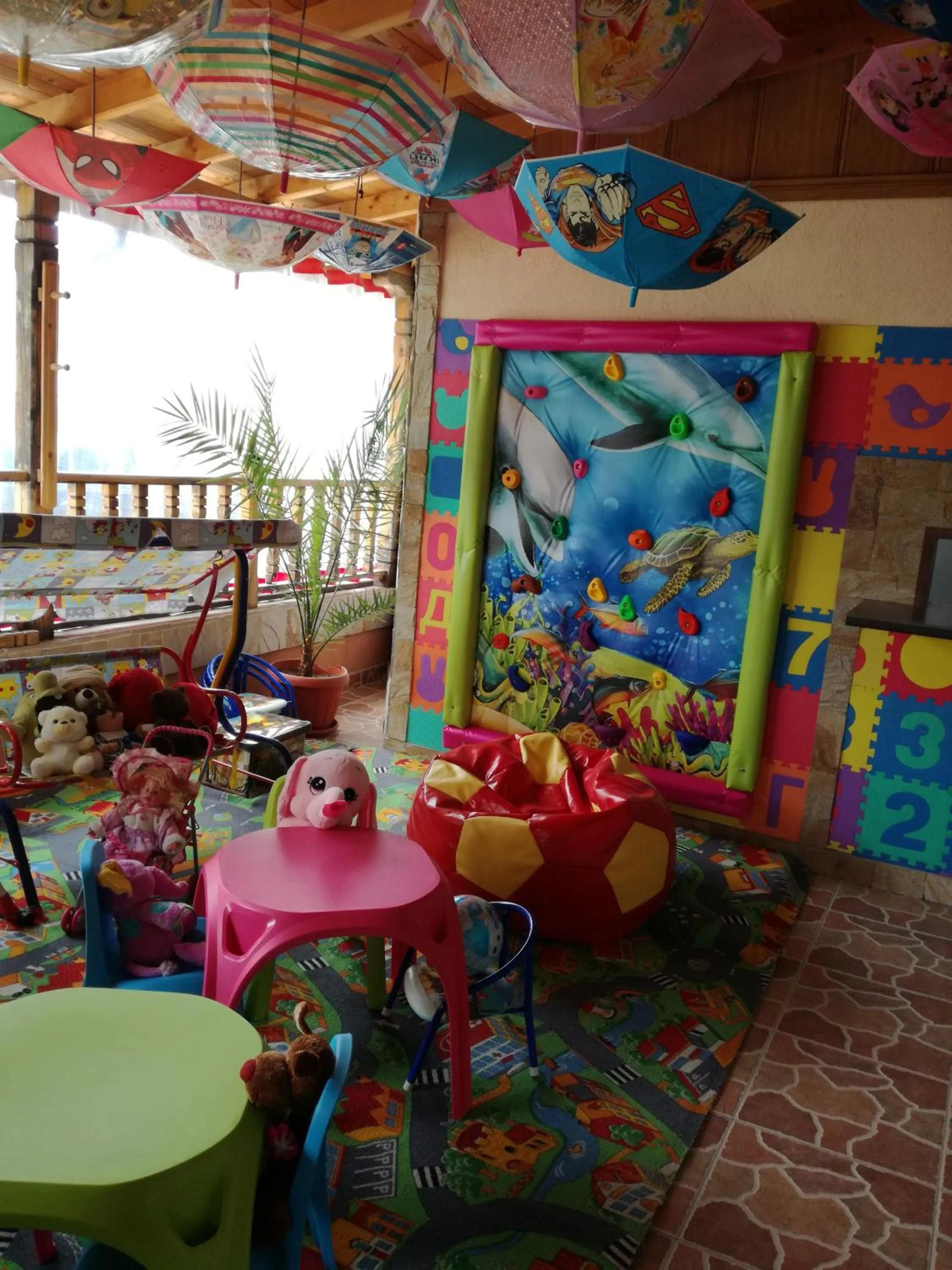 Children play ground in Hotel Lazur