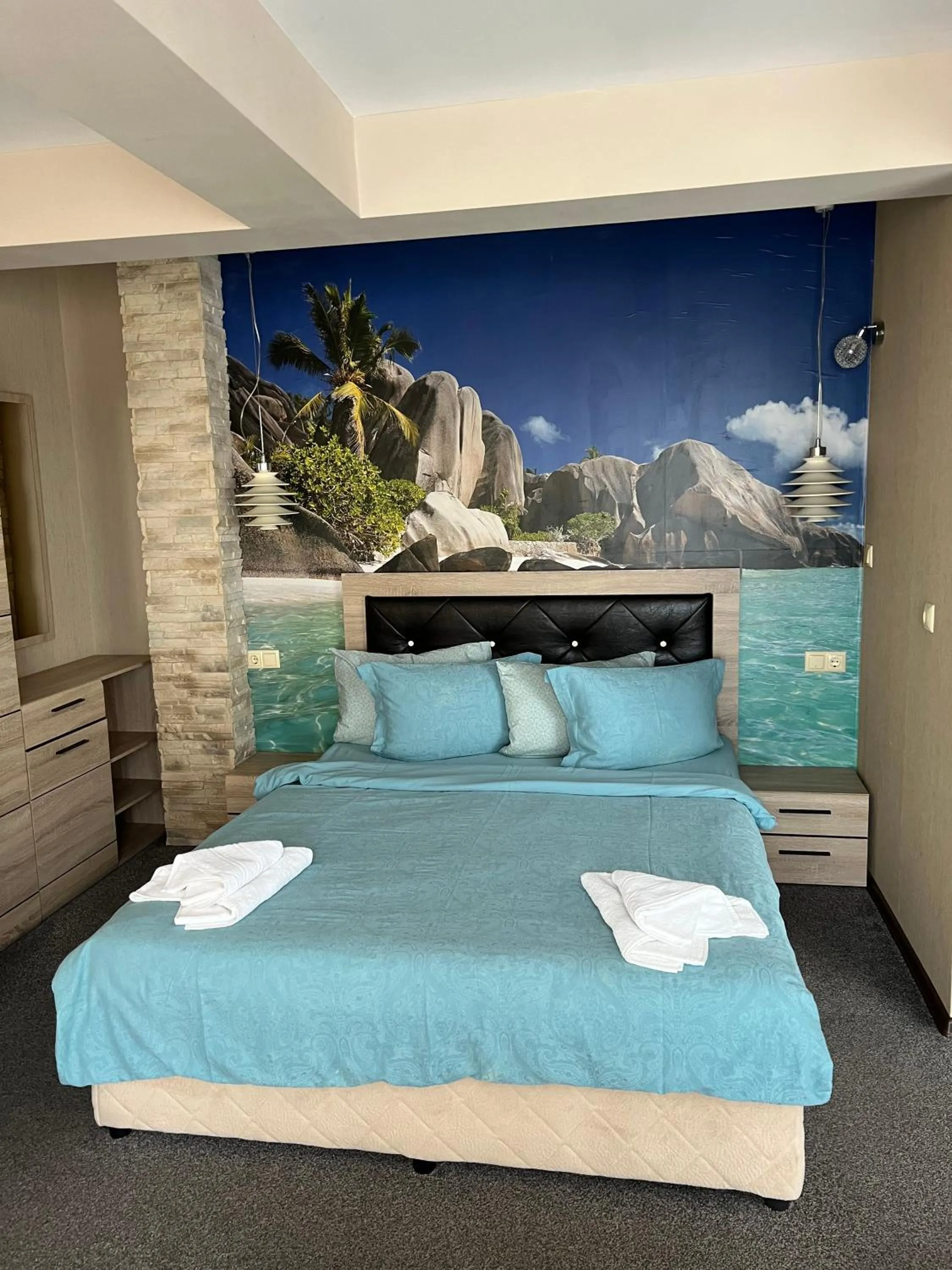 Kitchen or kitchenette in Hotel Lazur