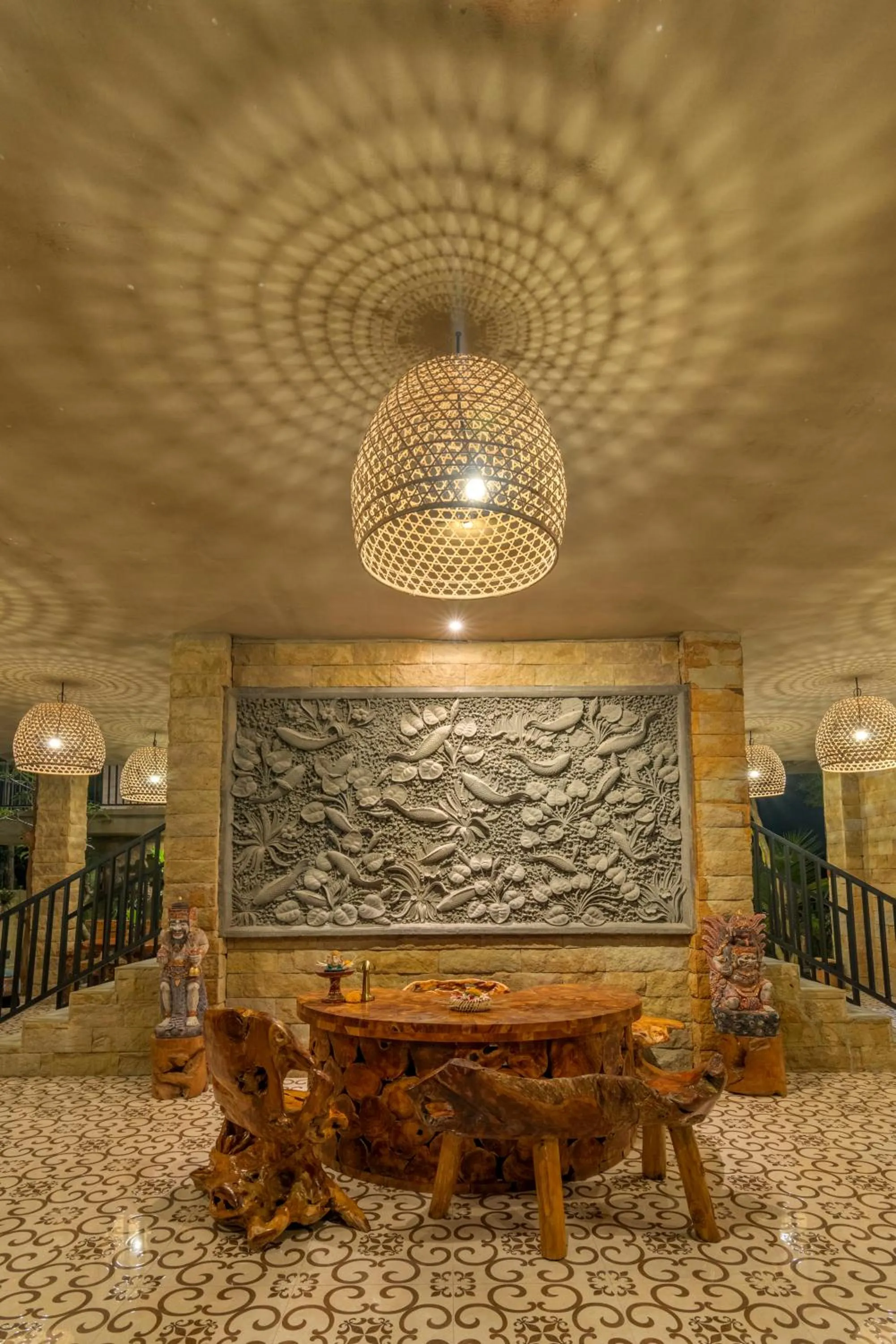 Lobby or reception in Hoshi Jungle Resort by Dhananjaya Hospitality