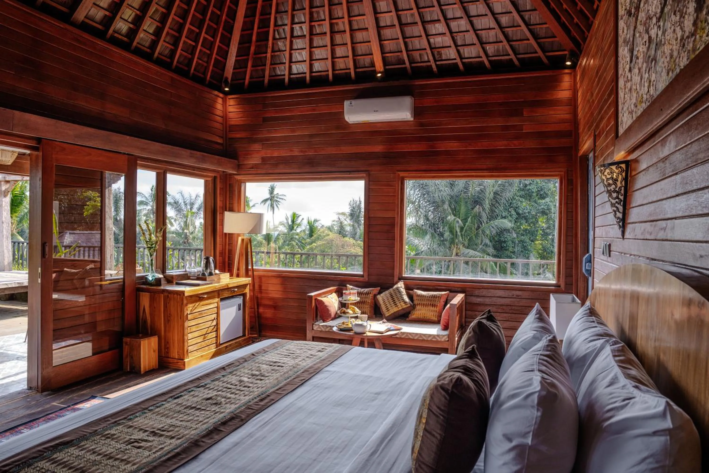 Bedroom, Bed in Hoshi Jungle Resort by Dhananjaya Hospitality
