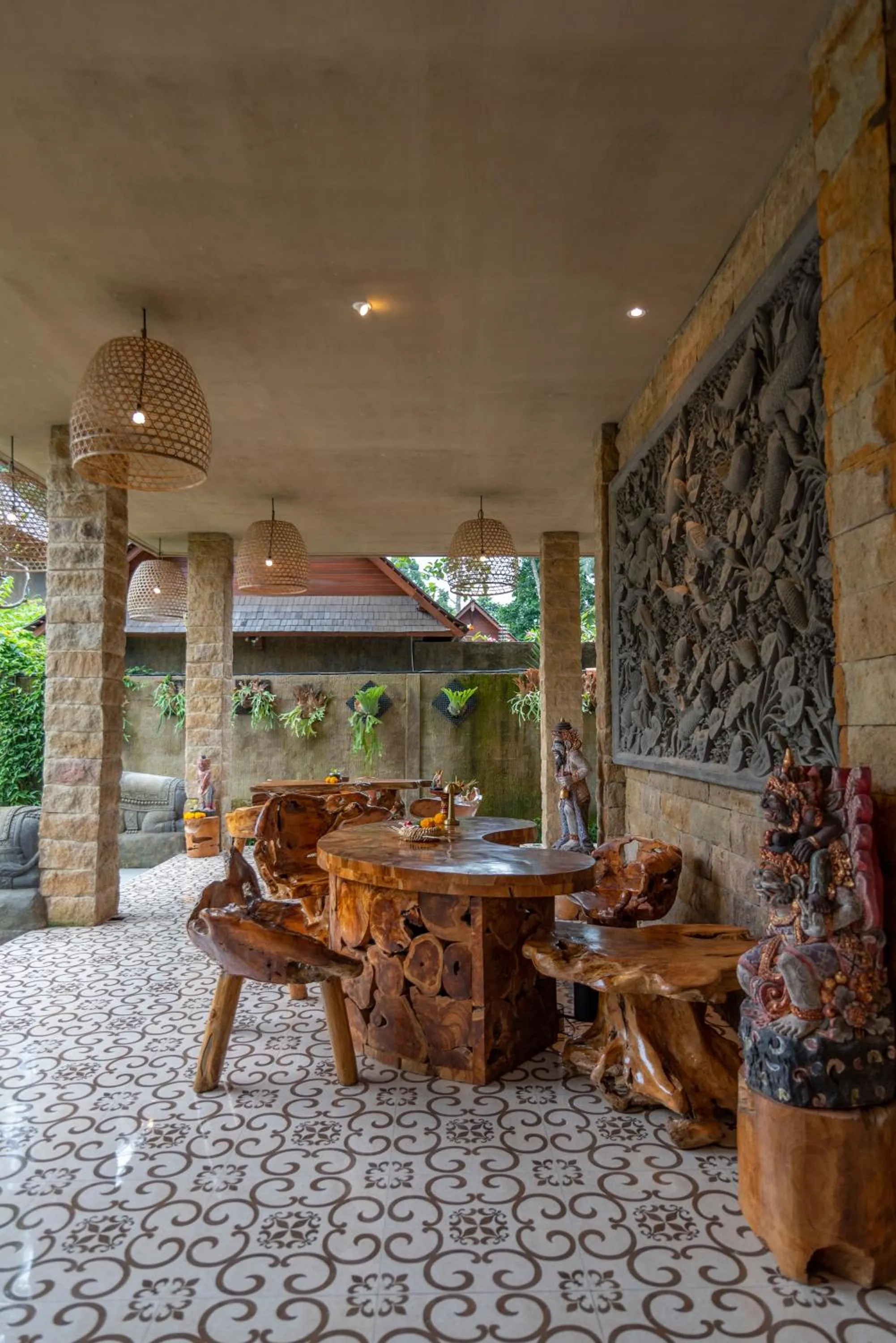 Lobby or reception in Hoshi Jungle Resort by Dhananjaya Hospitality