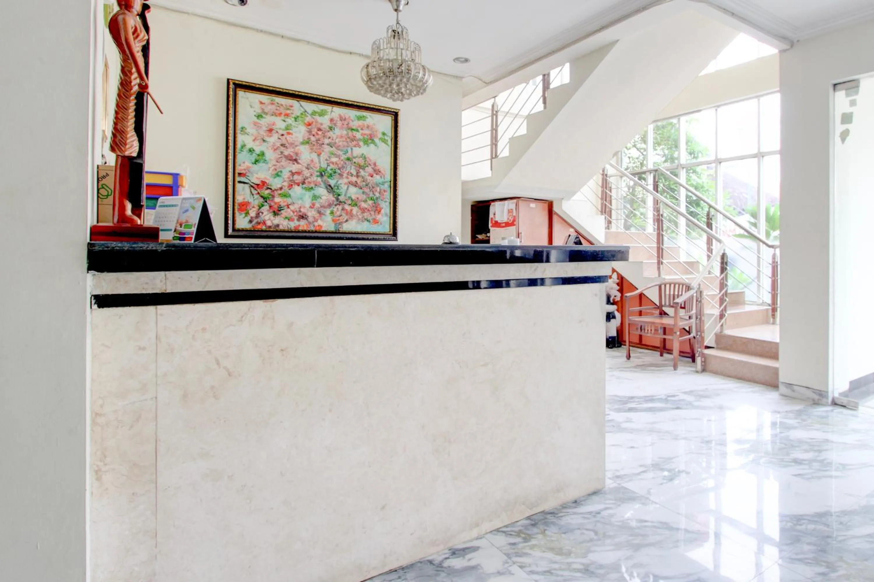 Lobby or reception in Collection O Jalan Malioboro Near Lempuyangan Station Formerly Hotel Vala