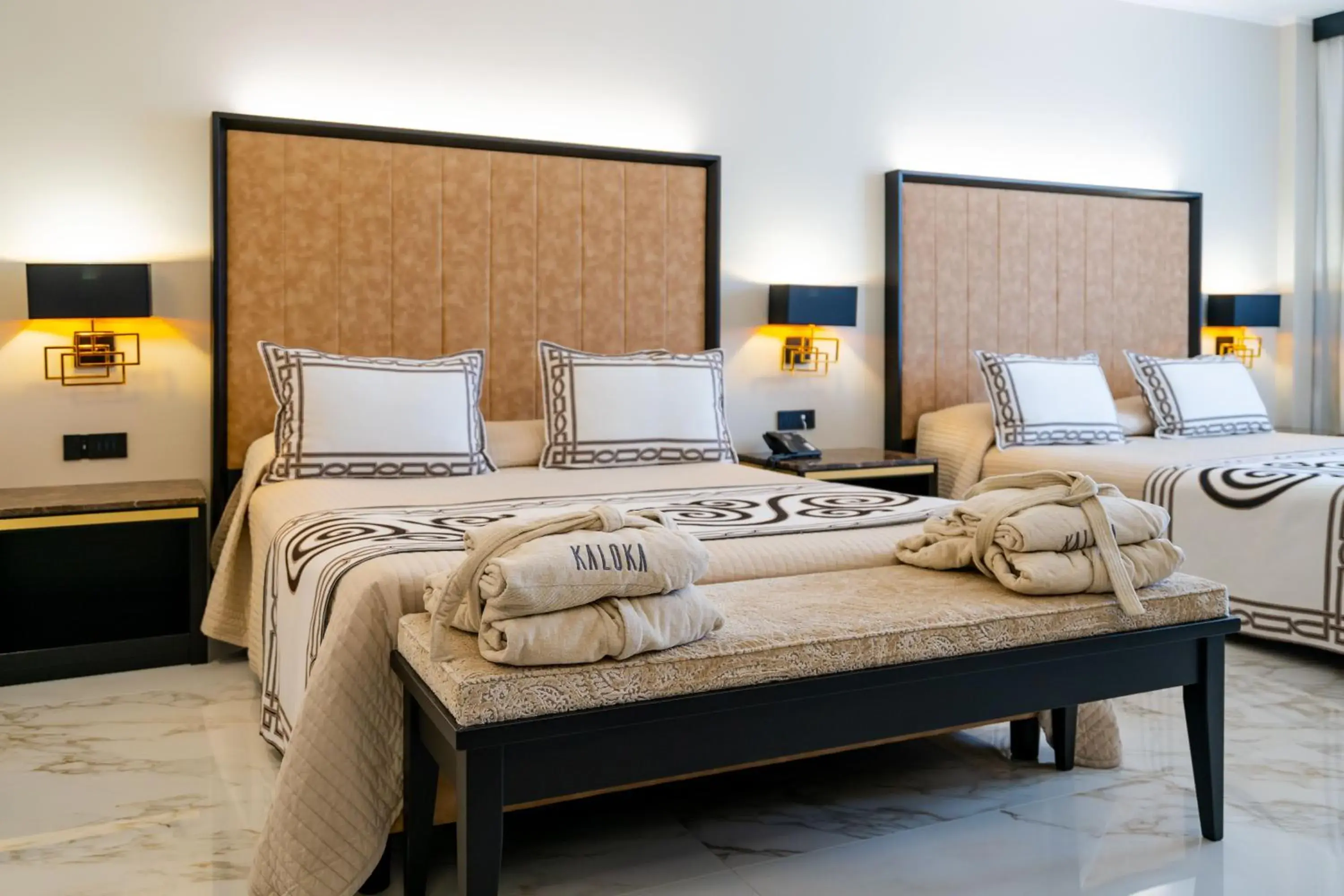 Deluxe Double Room in Hotel Ariston Deluxe Double Room in Hotel Ariston