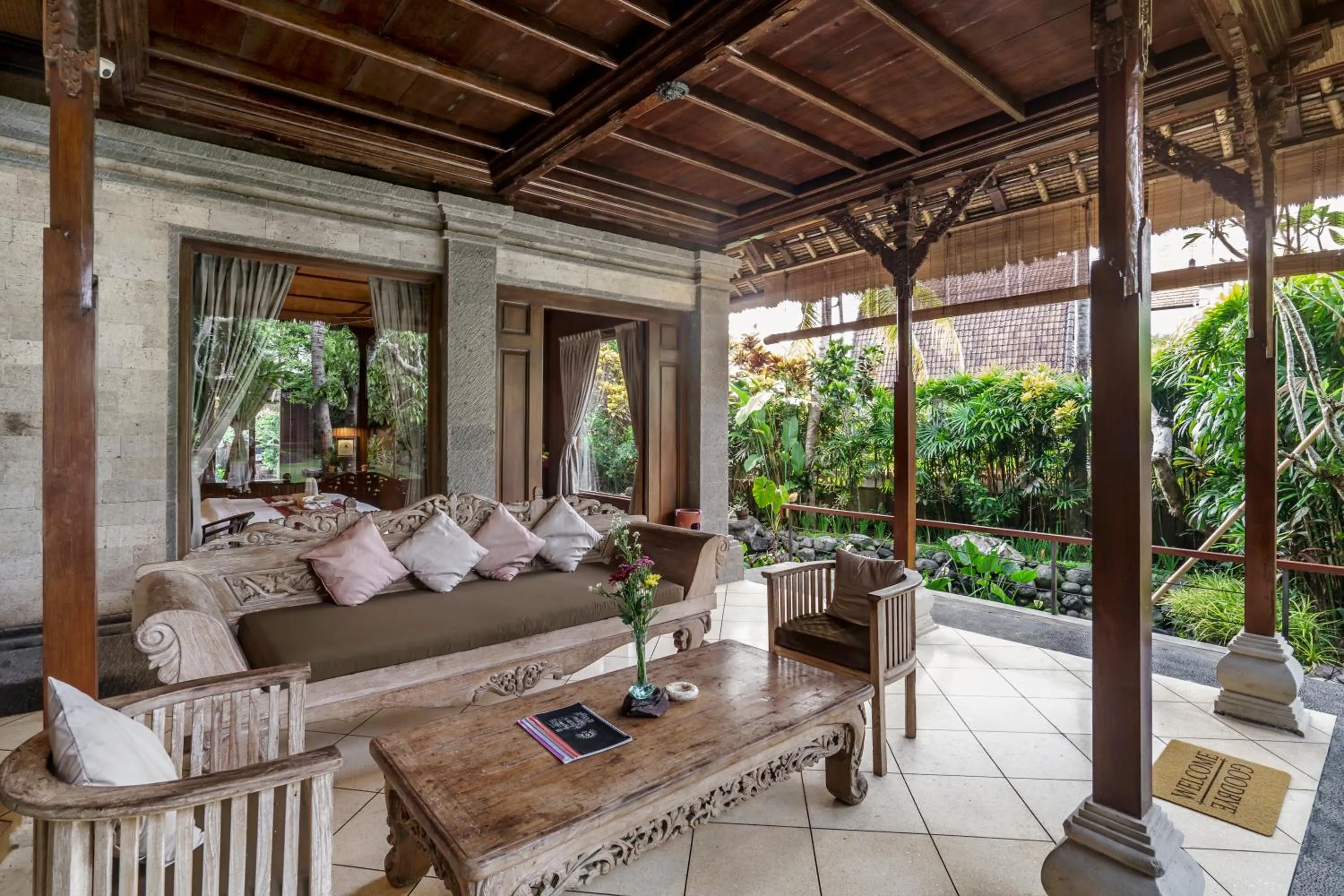 Living room in Villa Sujati