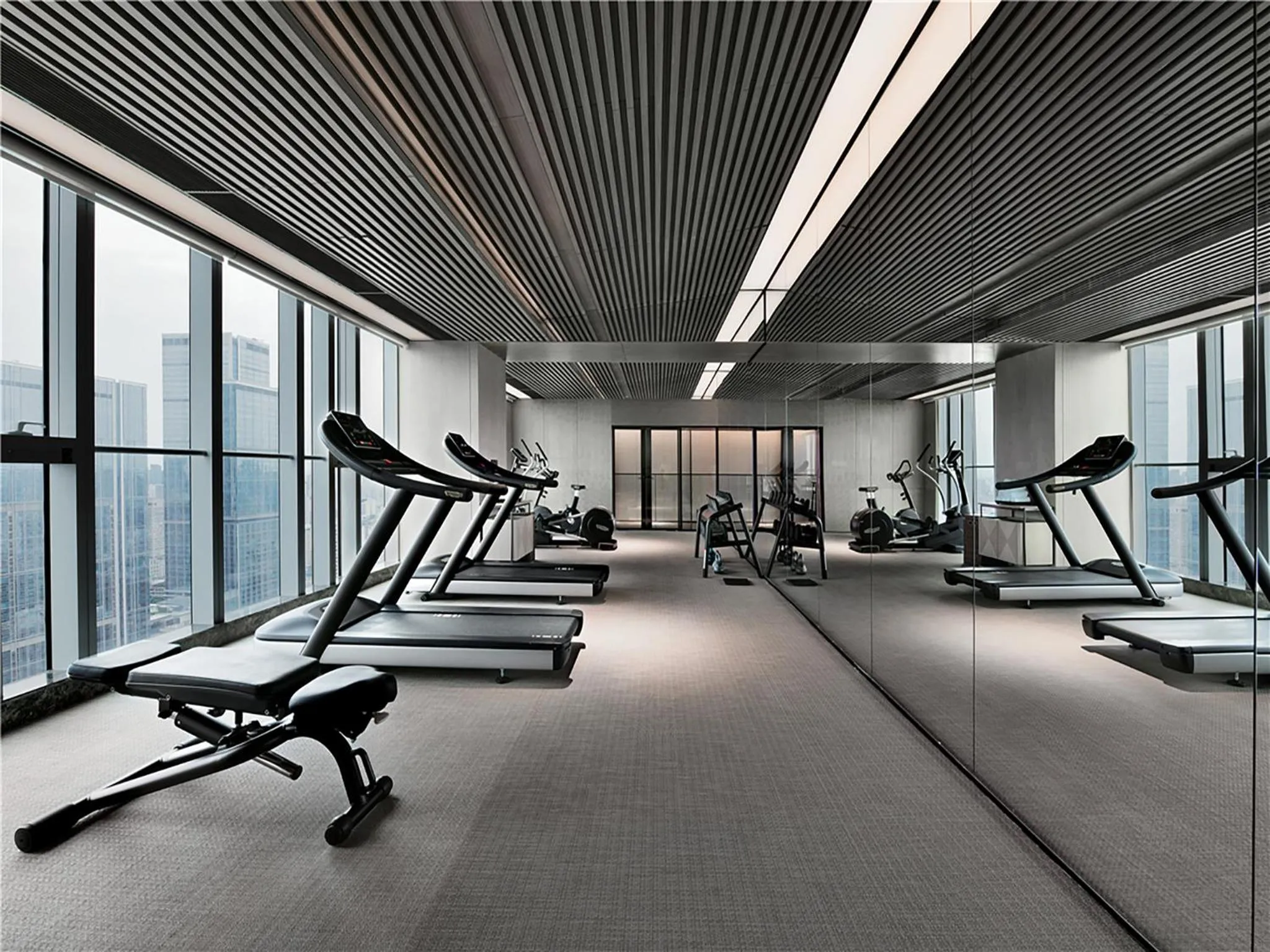 Fitness centre/facilities in JOYA Chengdu Taikoo Li IFS