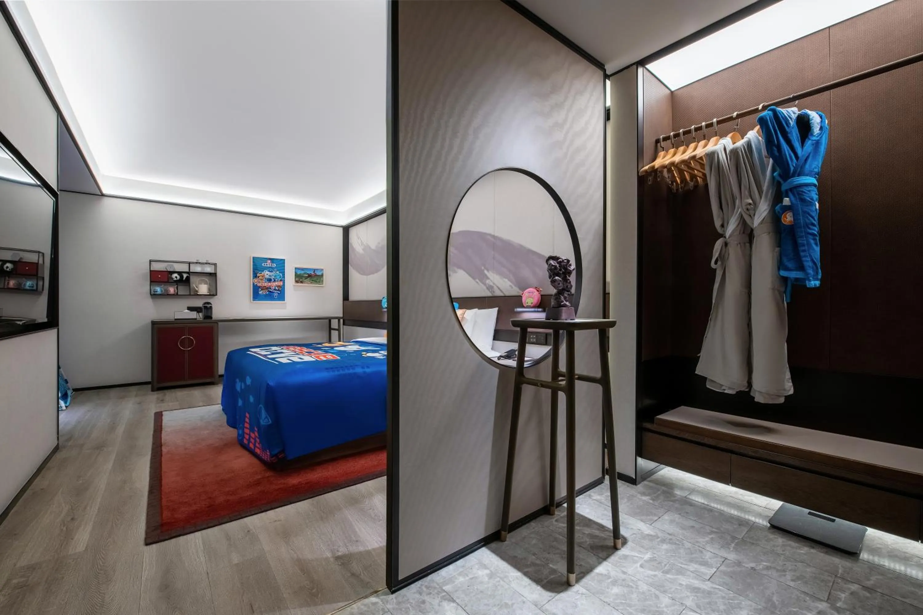 Bed in JOYA Chengdu Taikoo Li IFS