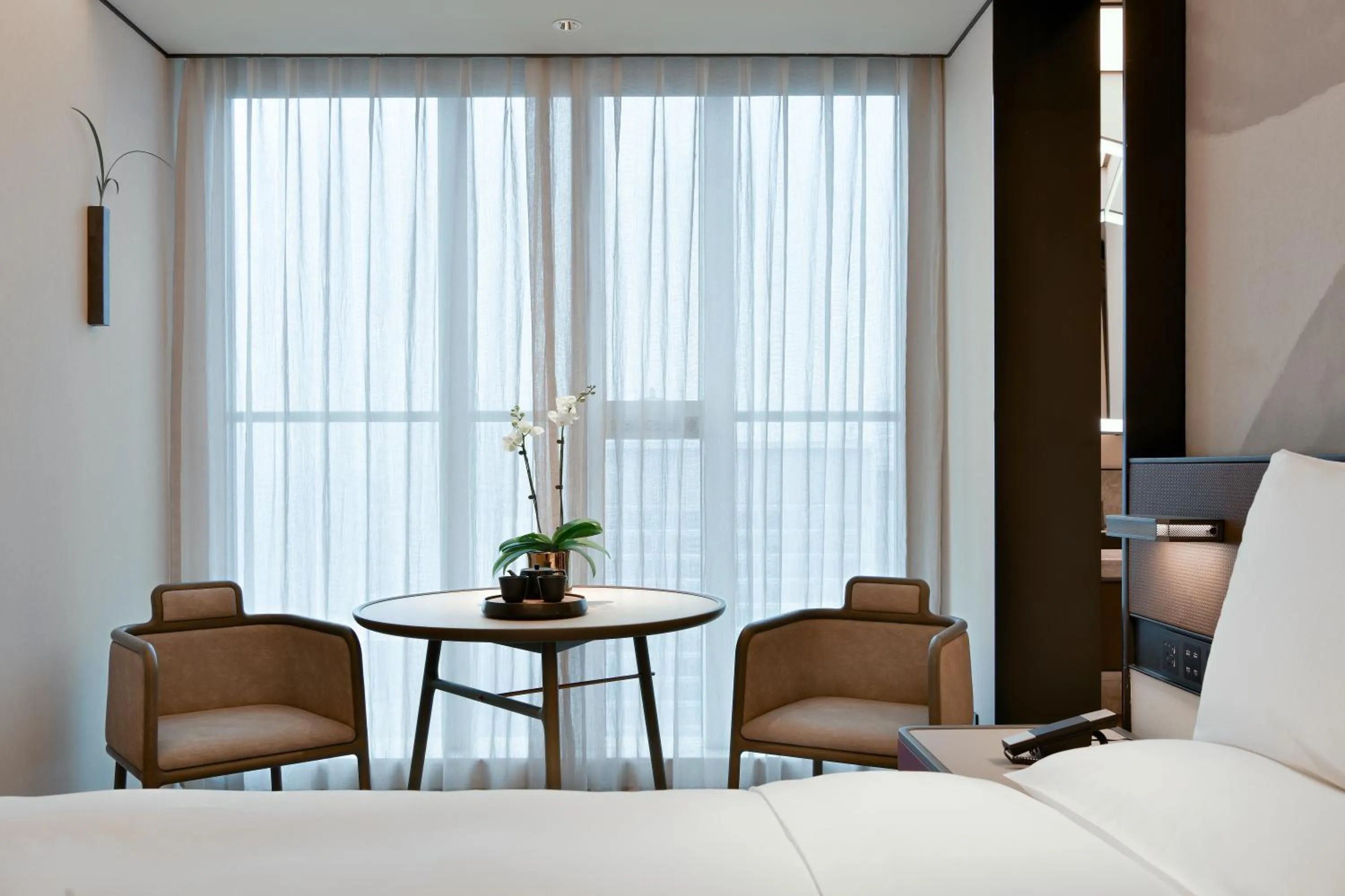 Bed in JOYA Chengdu Taikoo Li IFS