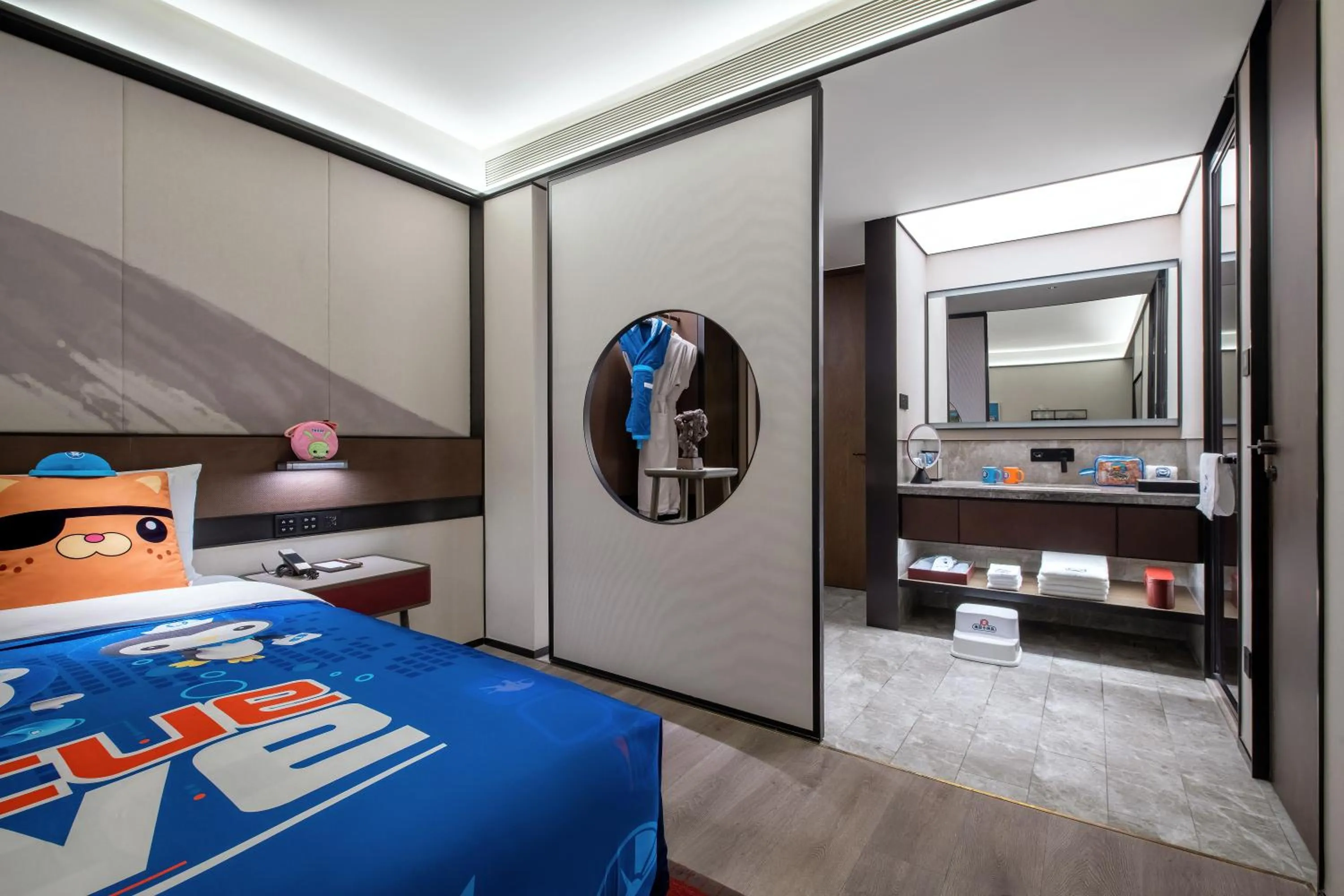 Bed in JOYA Chengdu Taikoo Li IFS