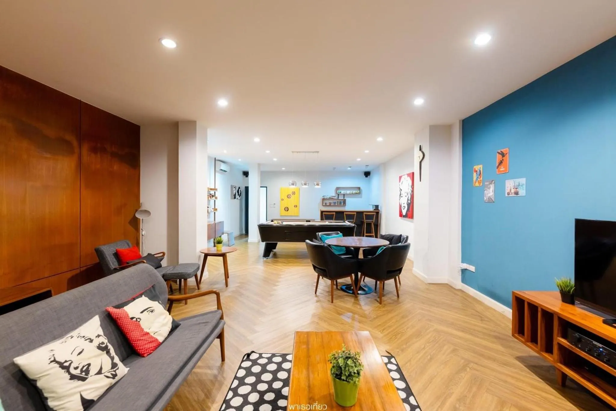 Seating area in Tolani Nimman Villa Chiang Mai