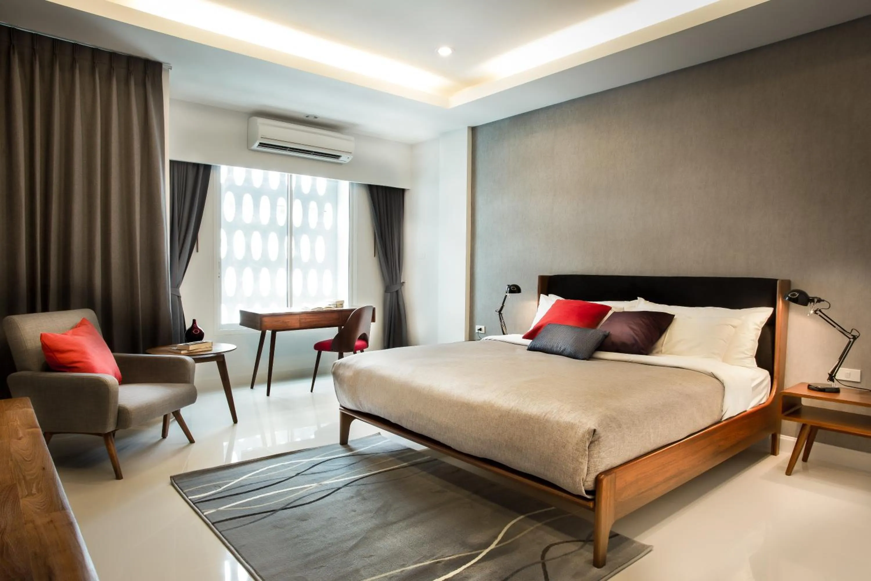 Bedroom, Bed in Tolani Nimman Villa Chiang Mai