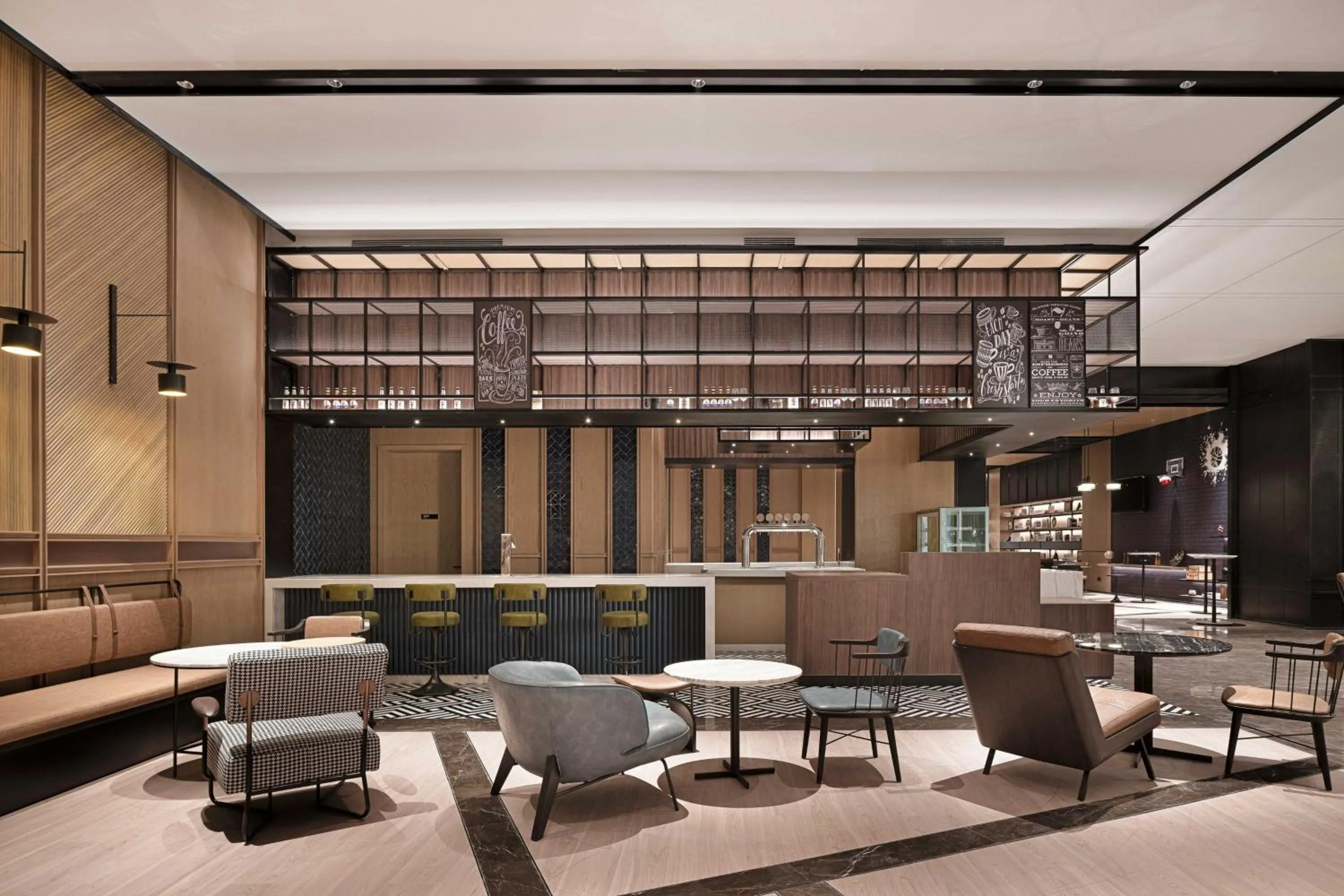 Lobby or reception in Four Points by Sheraton Chengdu, Chunxi Road