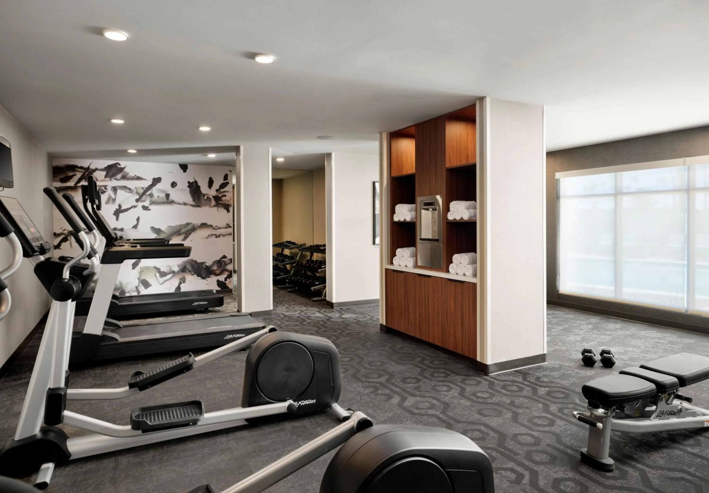 Fitness centre/facilities in Residence Inn by Marriott Ventura Beach