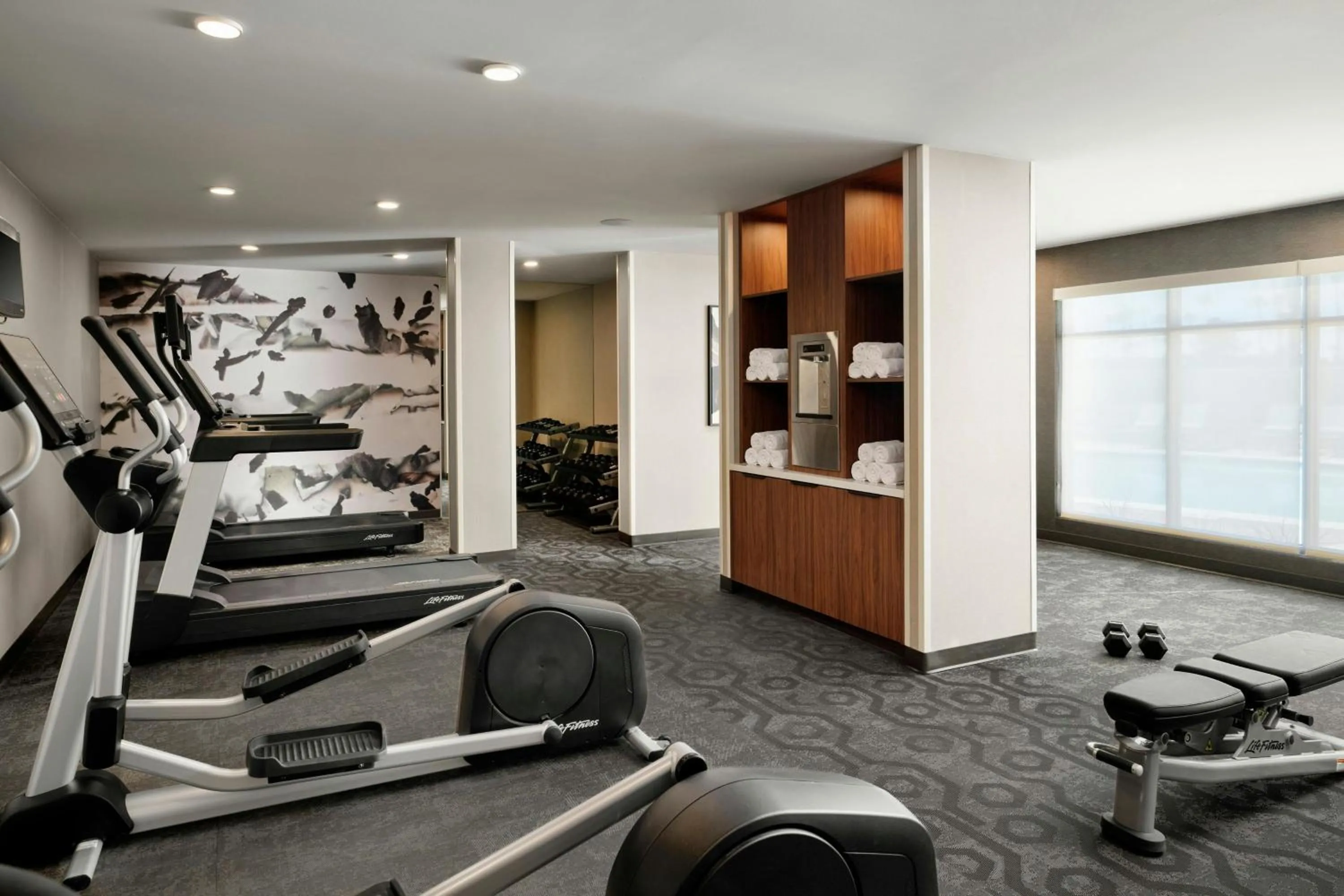 Fitness centre/facilities in Residence Inn by Marriott Ventura Beach