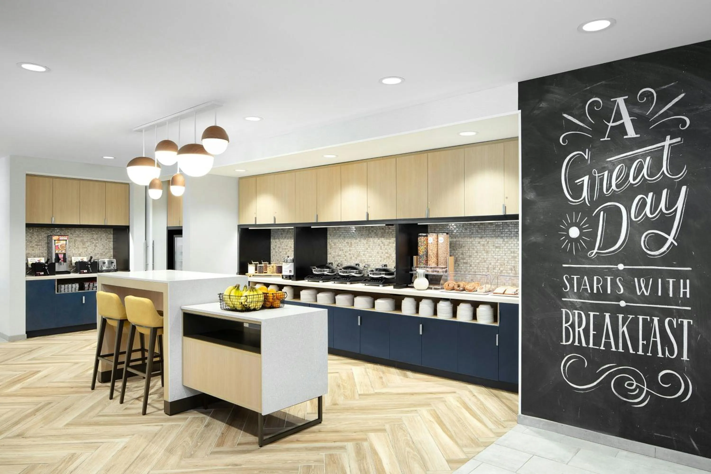 Breakfast in TownePlace Suites Pigeon Forge