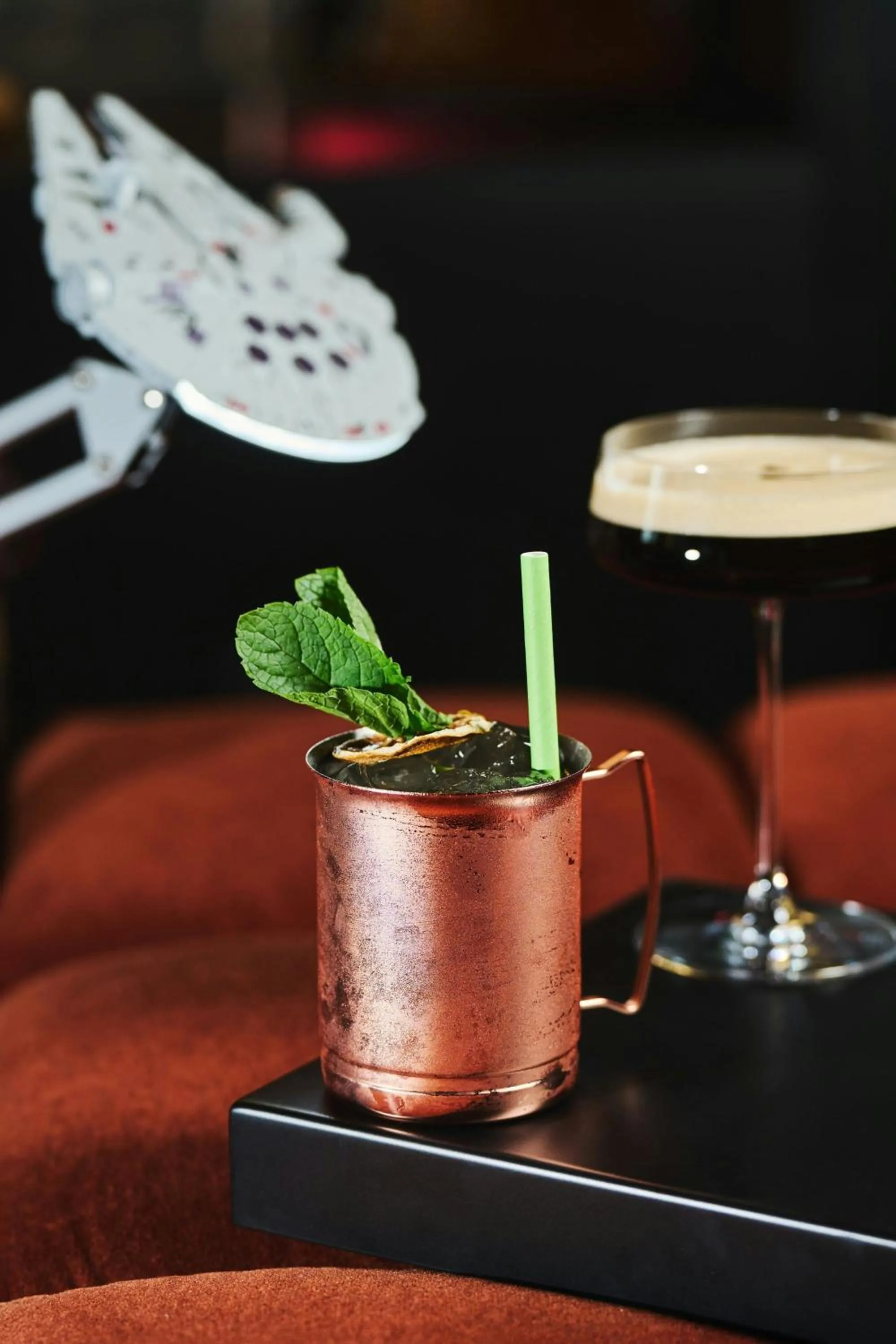 Lounge or bar in Moxy Warsaw City