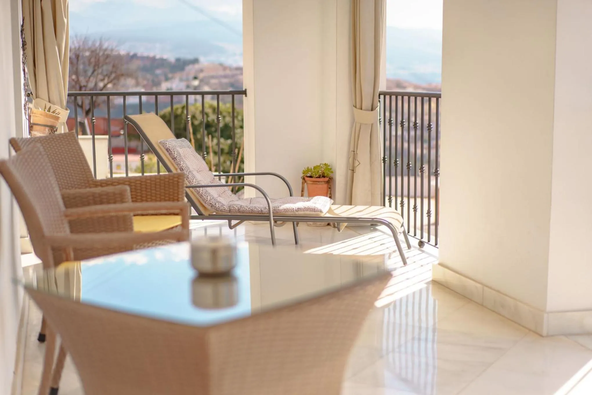 Balcony/Terrace in Hotel Mirador Arabeluj