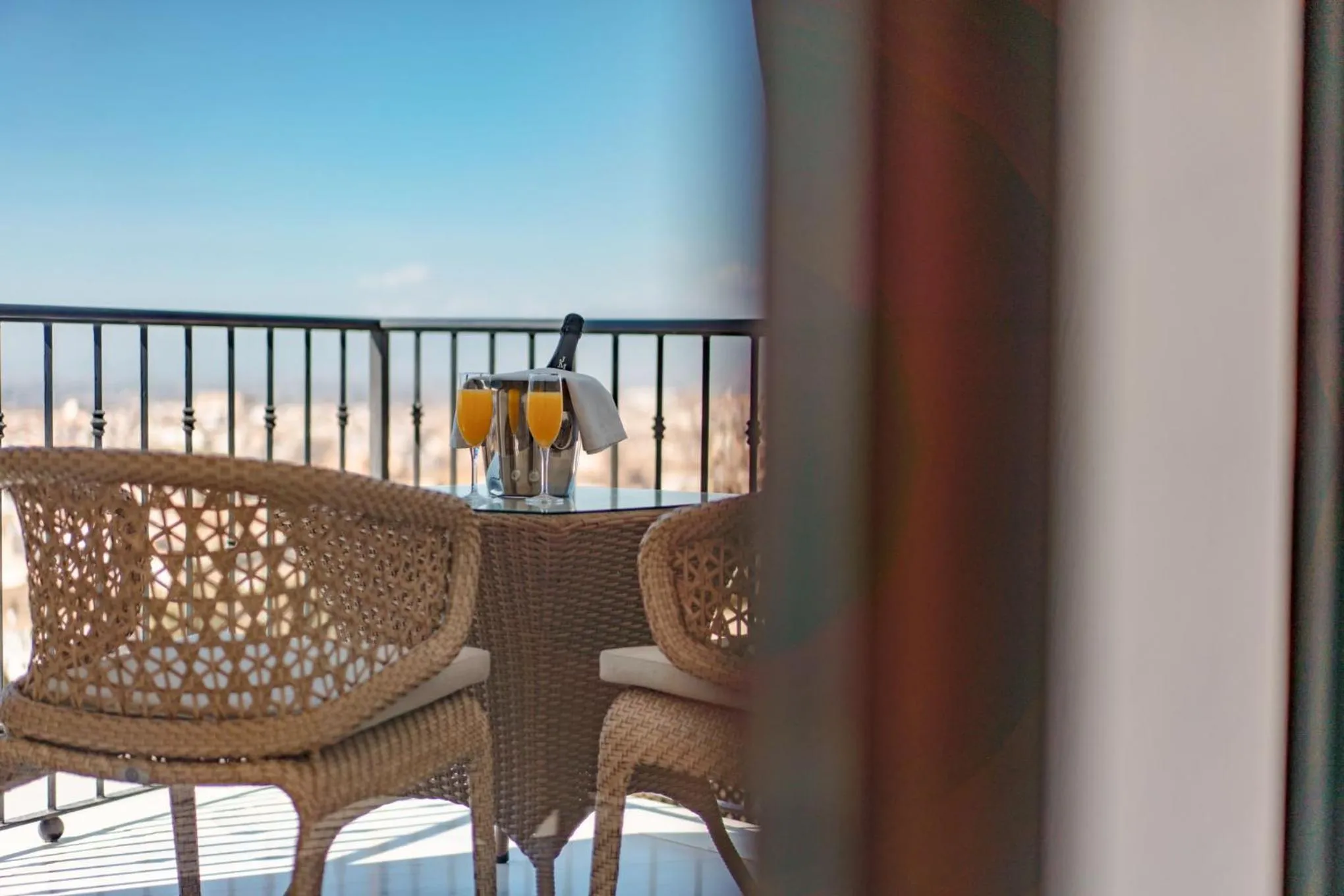 Balcony/Terrace in Hotel Mirador Arabeluj