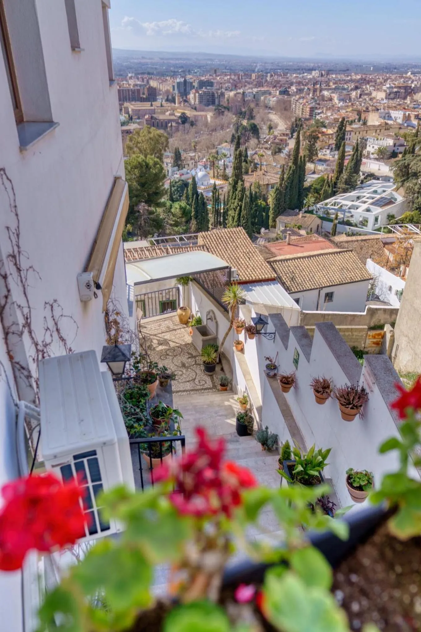 Bird's eye view in Hotel Mirador Arabeluj